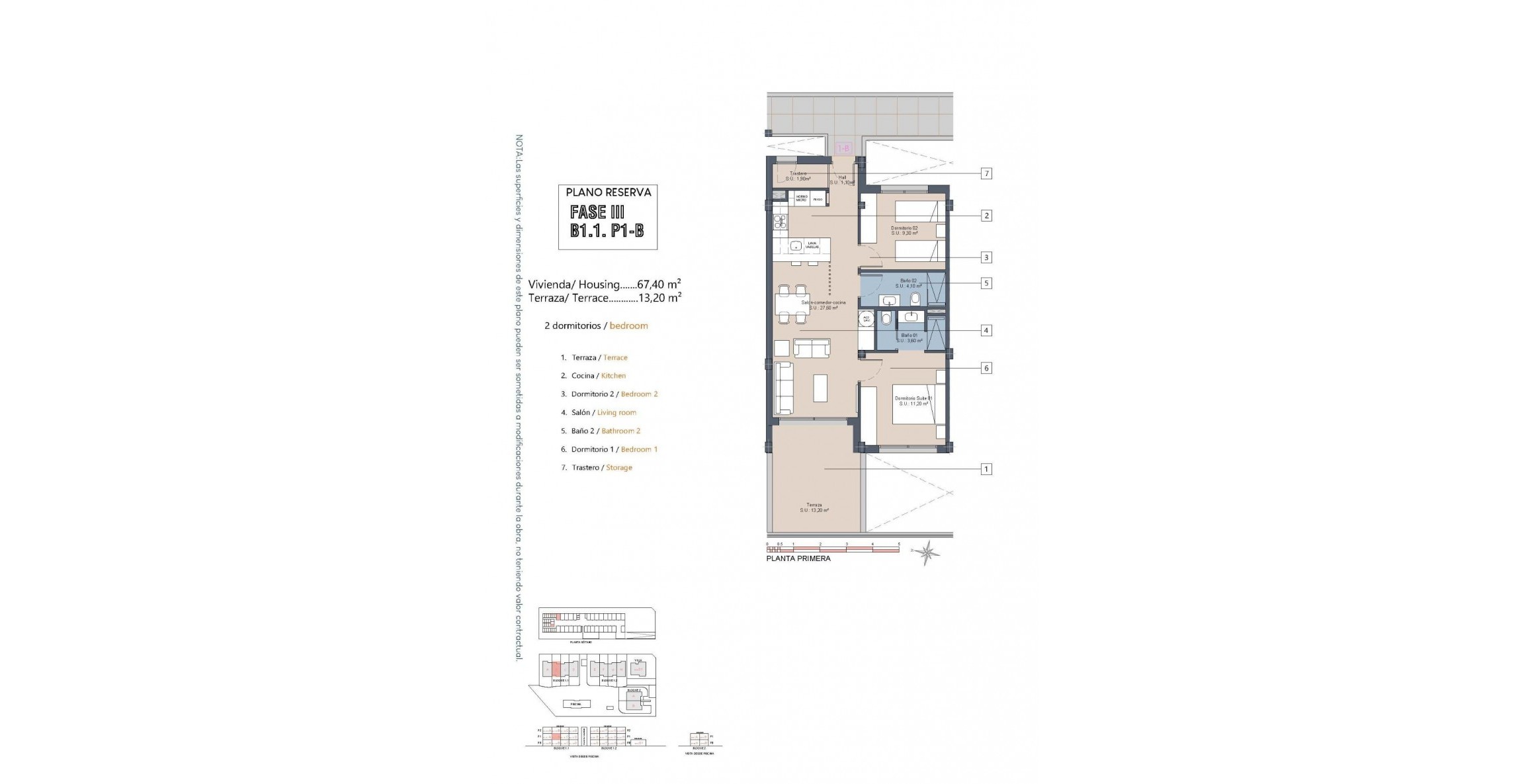 New Build - Apartment - Los Alcázares - La Serena Golf
