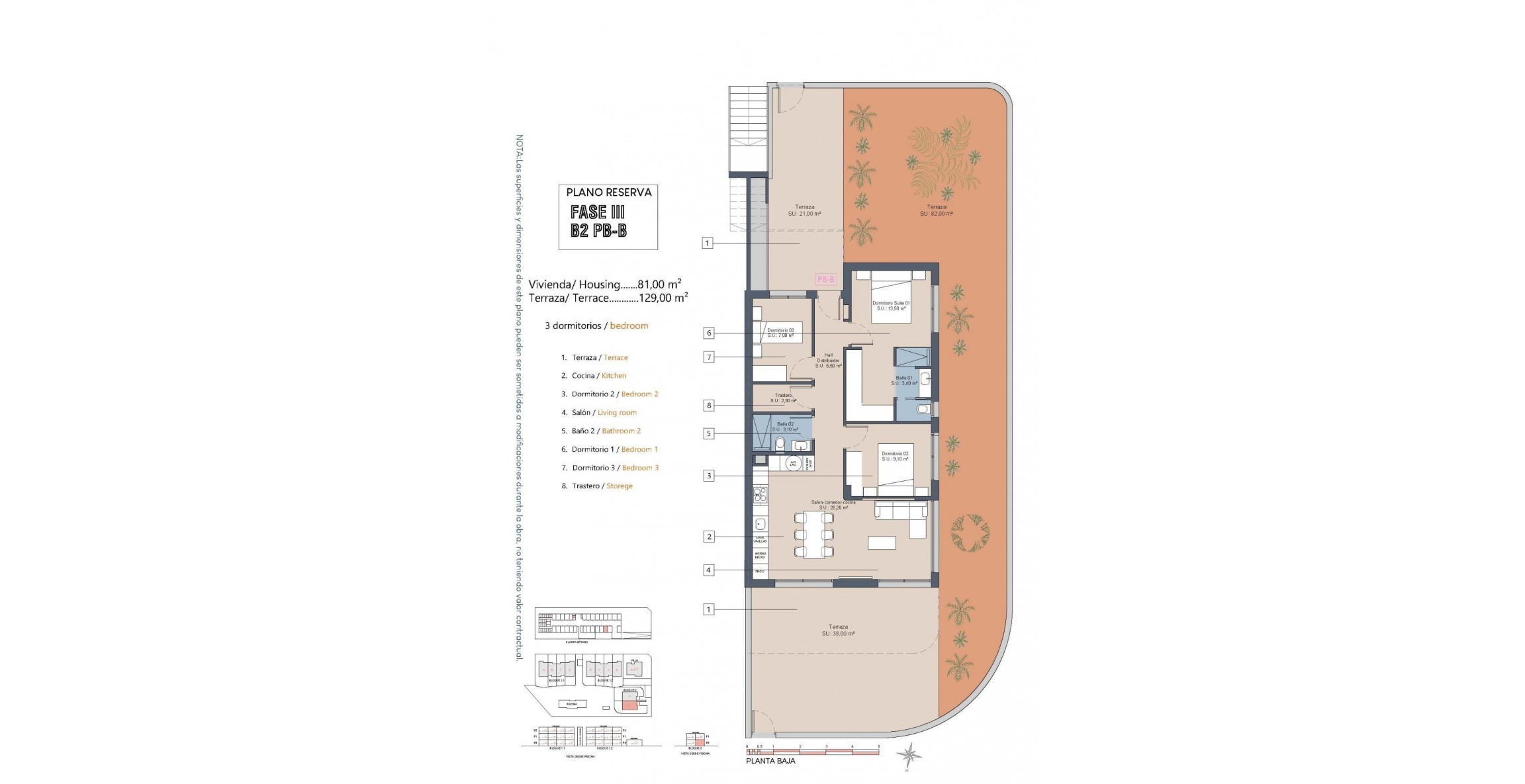 New Build - Bungalow - Los Alcázares - La Serena Golf