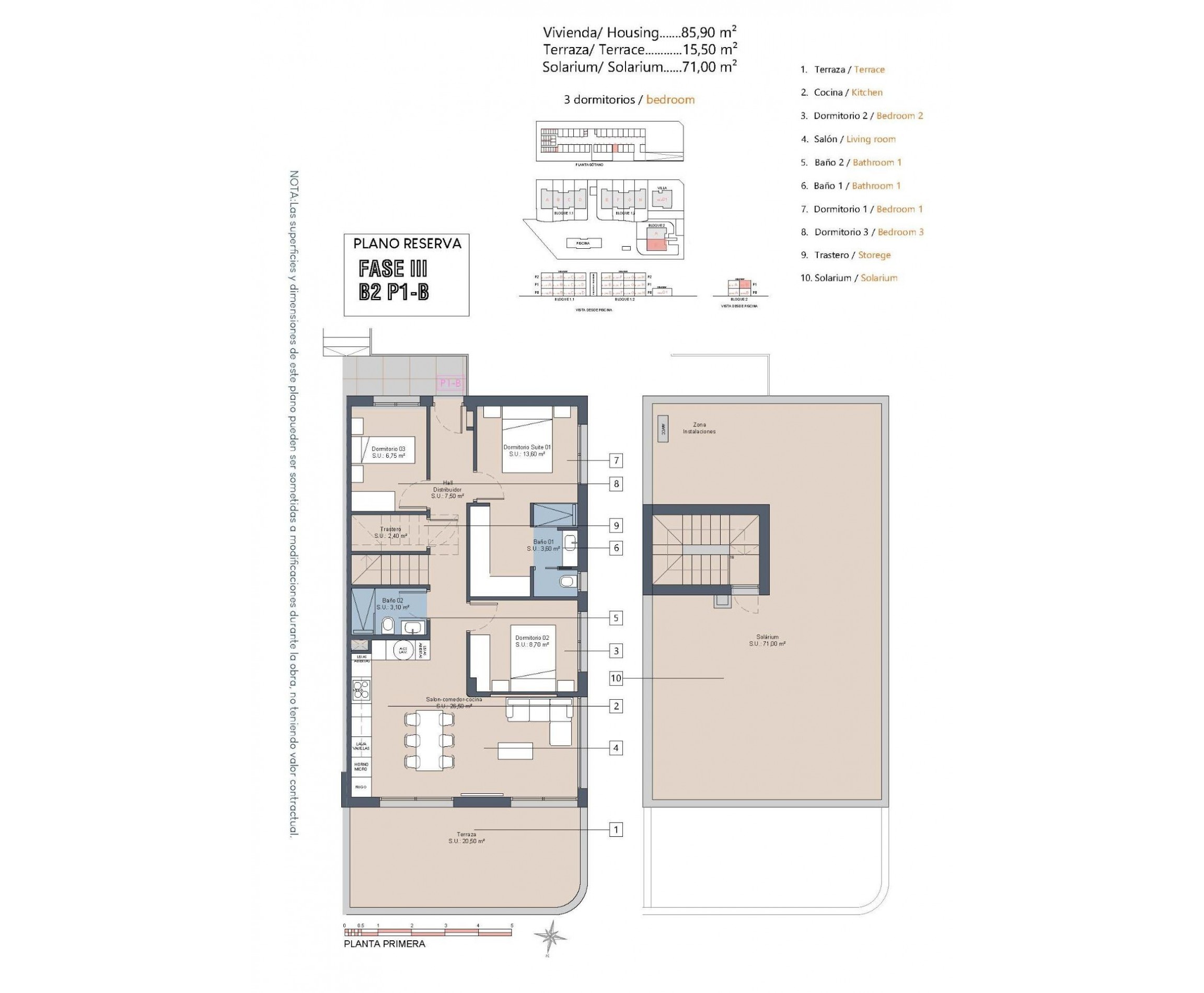 New Build - Bungalow - Los Alcázares - La Serena Golf