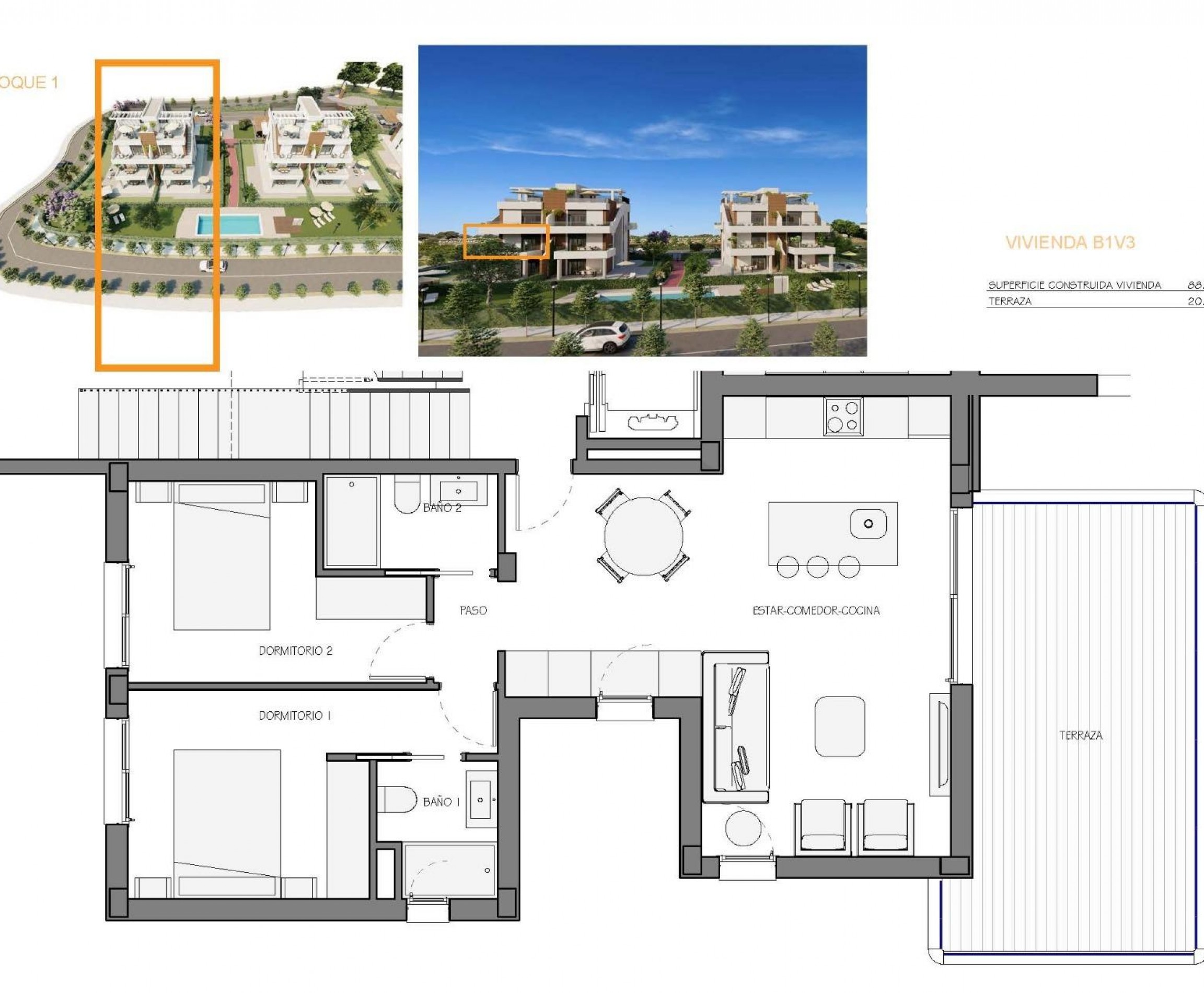 New Build - Apartment - Fuente Álamo - Hacienda del Alamo