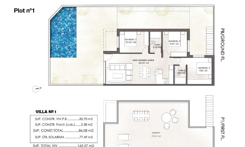 Nueva construcción  - Villa - Pilar de la Horadada