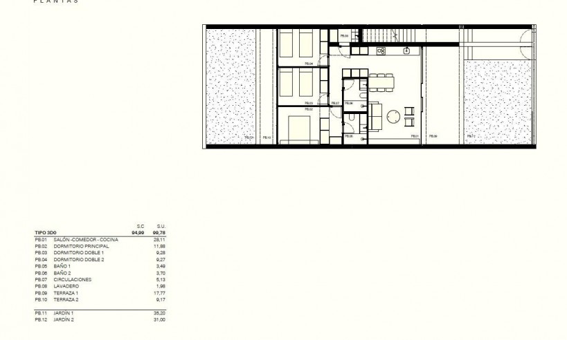 New Build - Bungalow - Torrevieja - Los Balcones