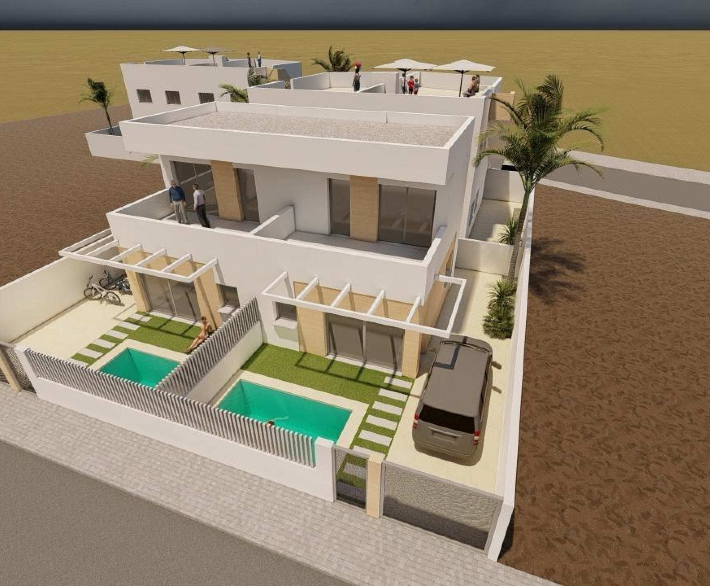 New Build - Villa - Puerto de Mazarrón - Mar De Plata