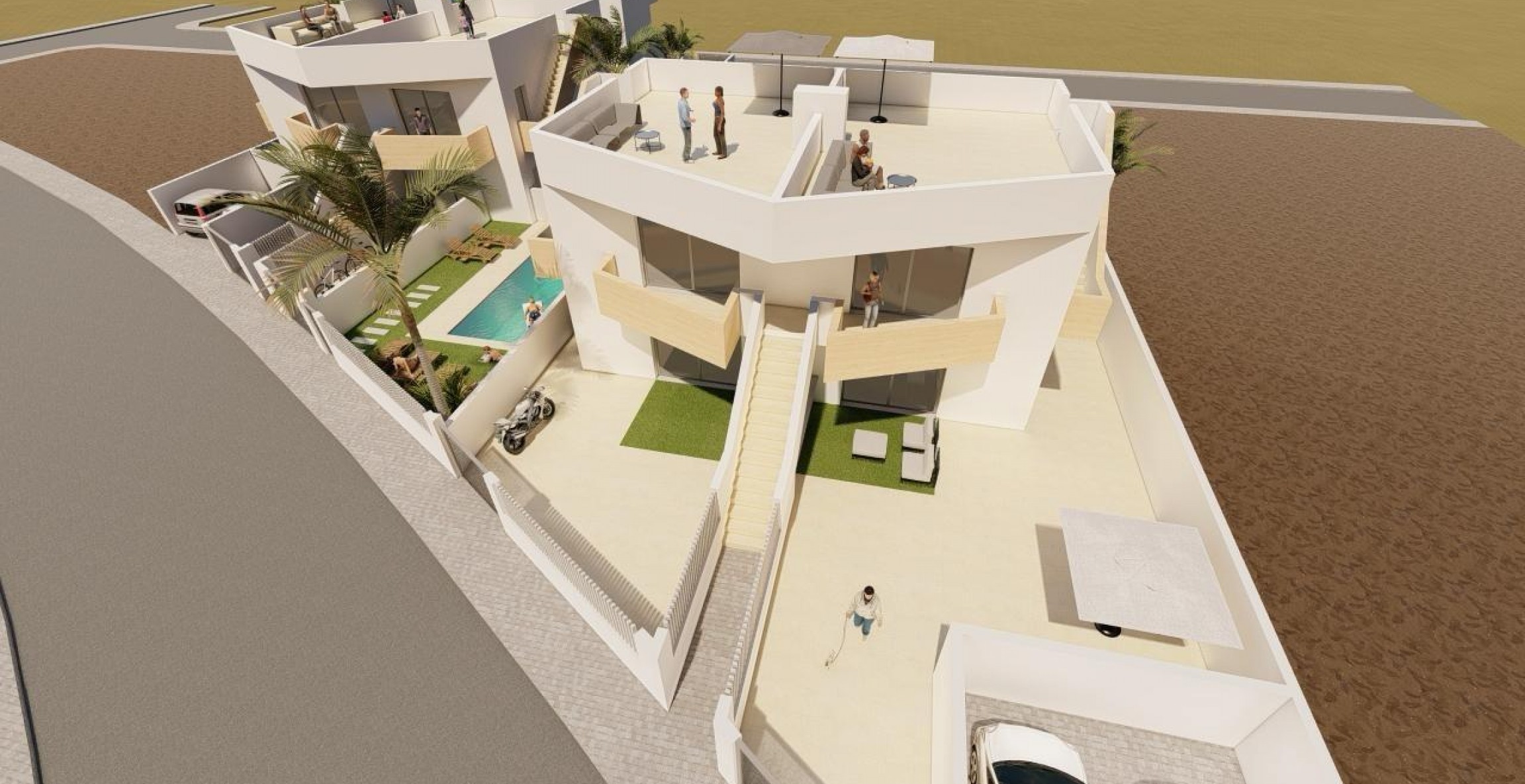 New Build - Villa - Puerto de Mazarrón - Mar De Plata