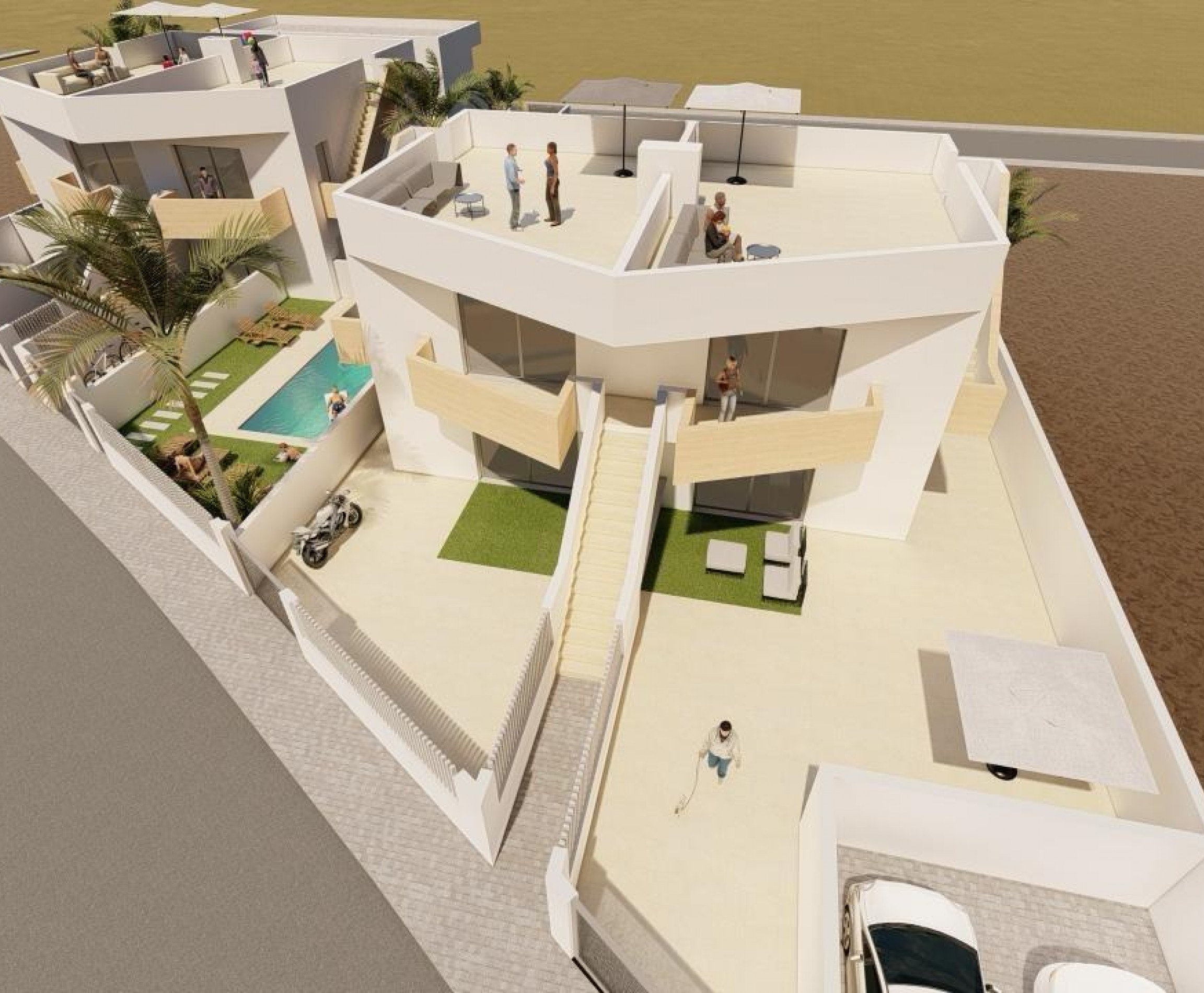 New Build - Villa - Puerto de Mazarrón - Mar De Plata