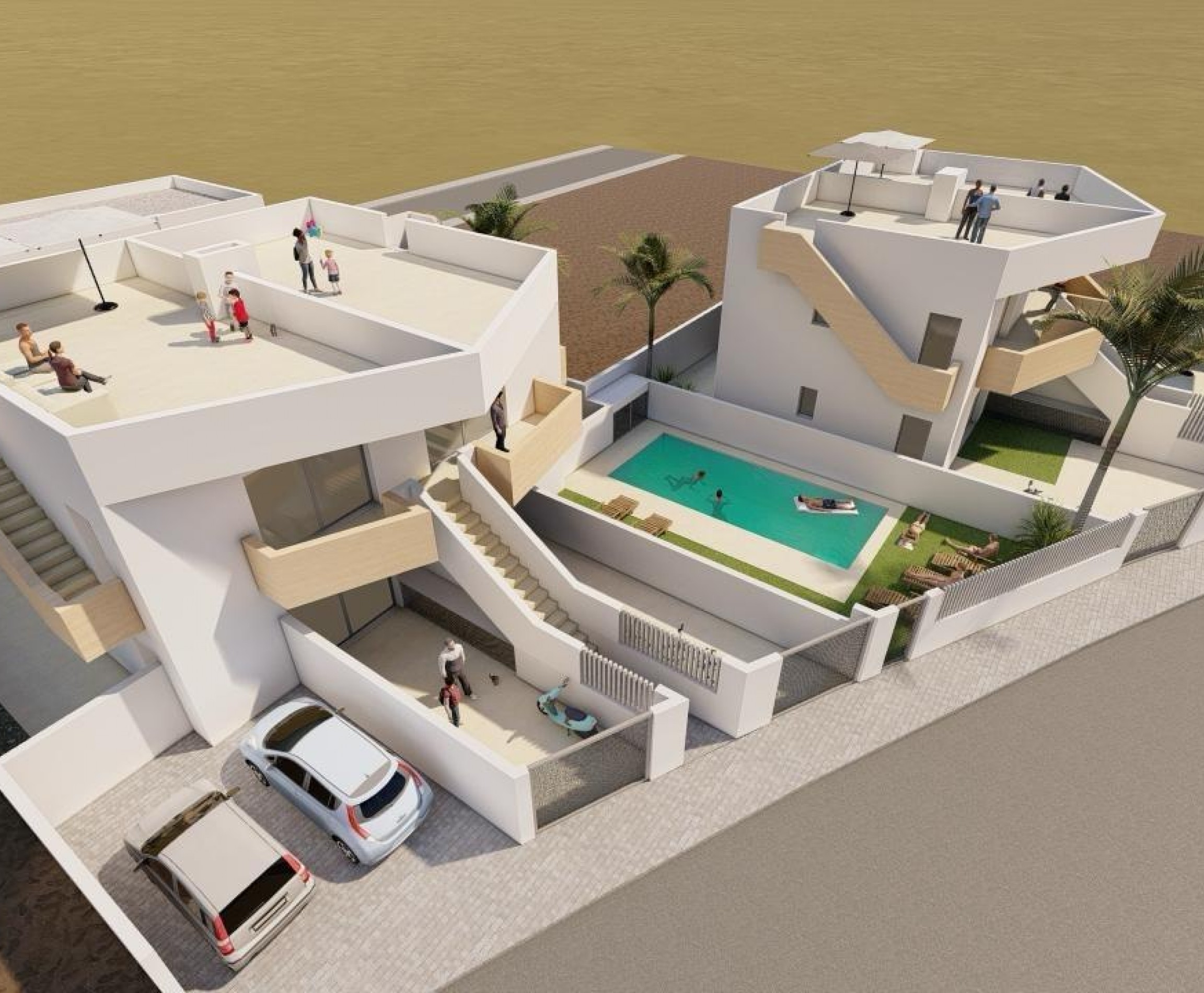 New Build - Villa - Puerto de Mazarrón - Mar De Plata