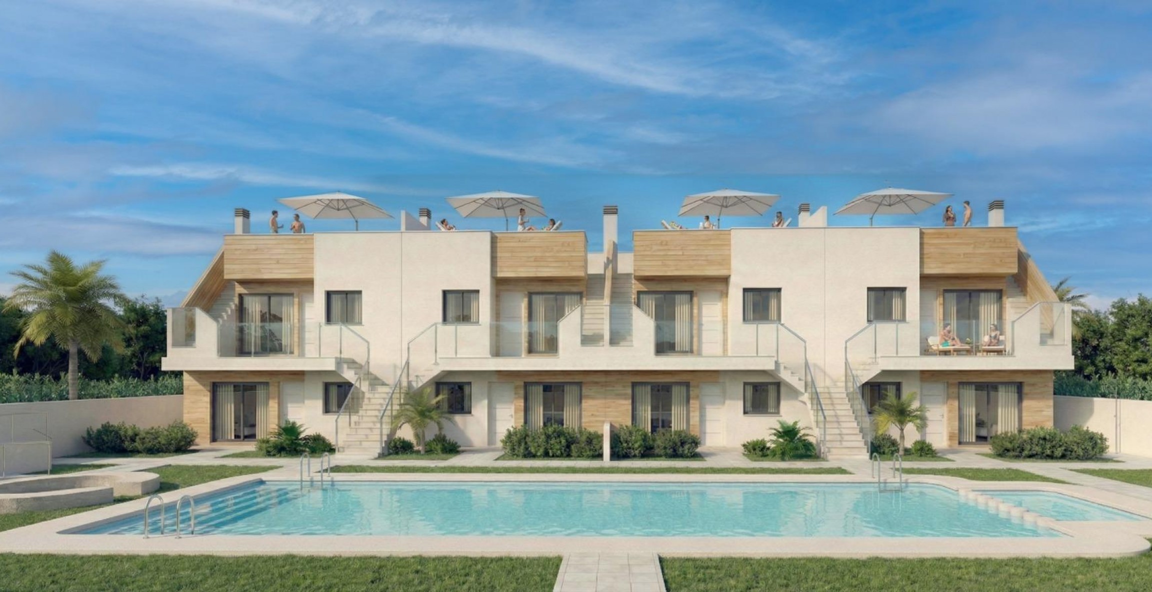 New Build - Bungalow - San Javier - pueblo