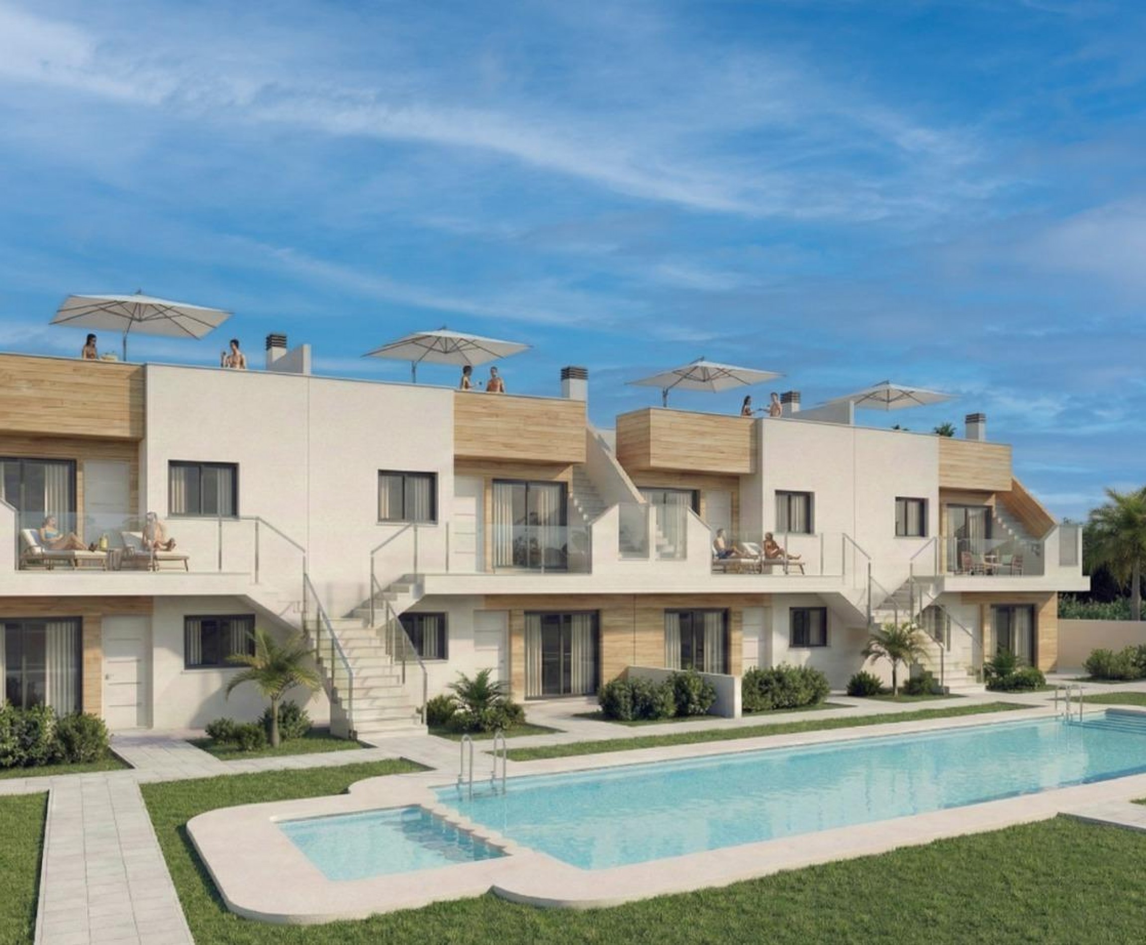 New Build - Bungalow - San Javier - pueblo