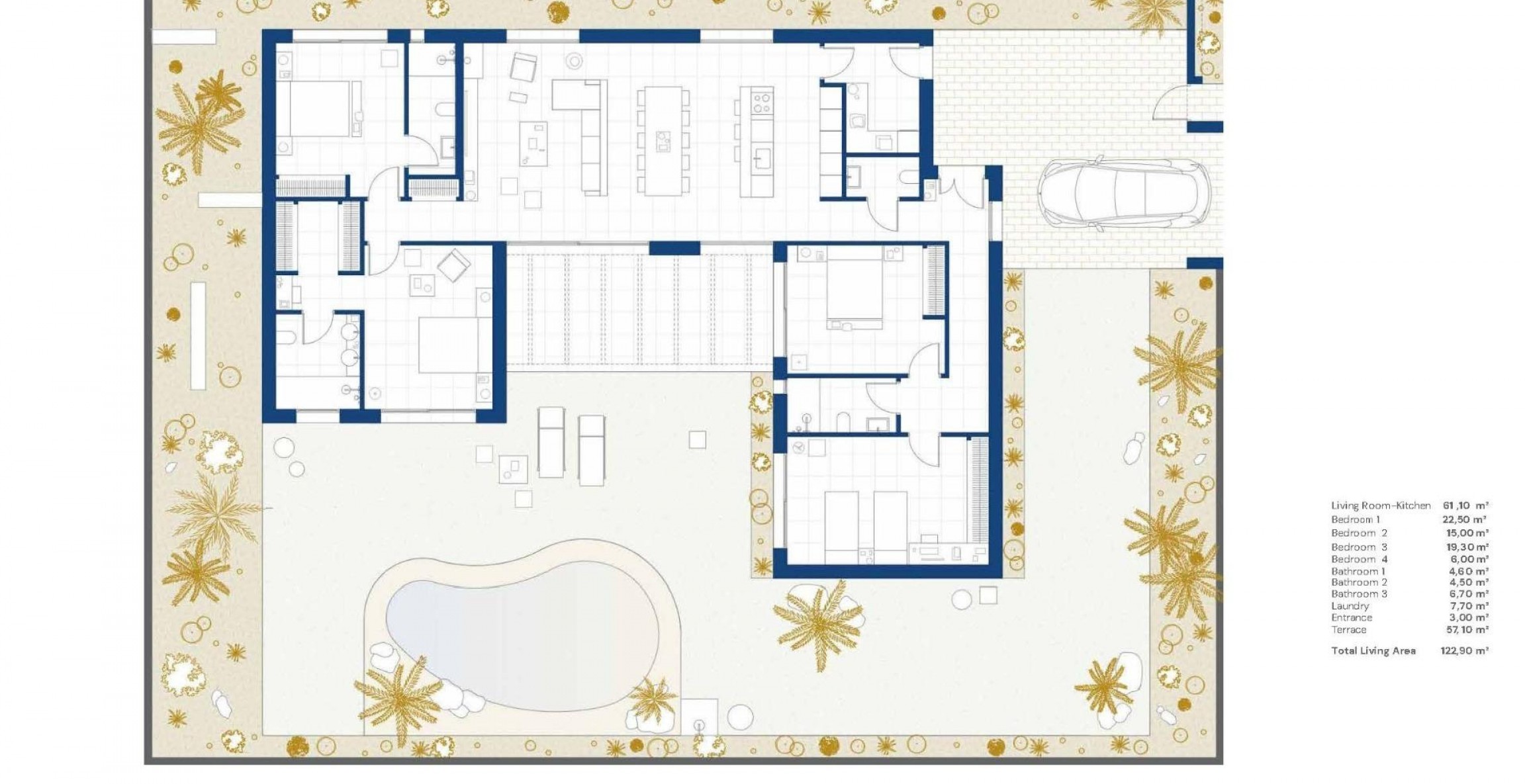 New Build - Villa - Baños y Mendigo - Altaona Golf