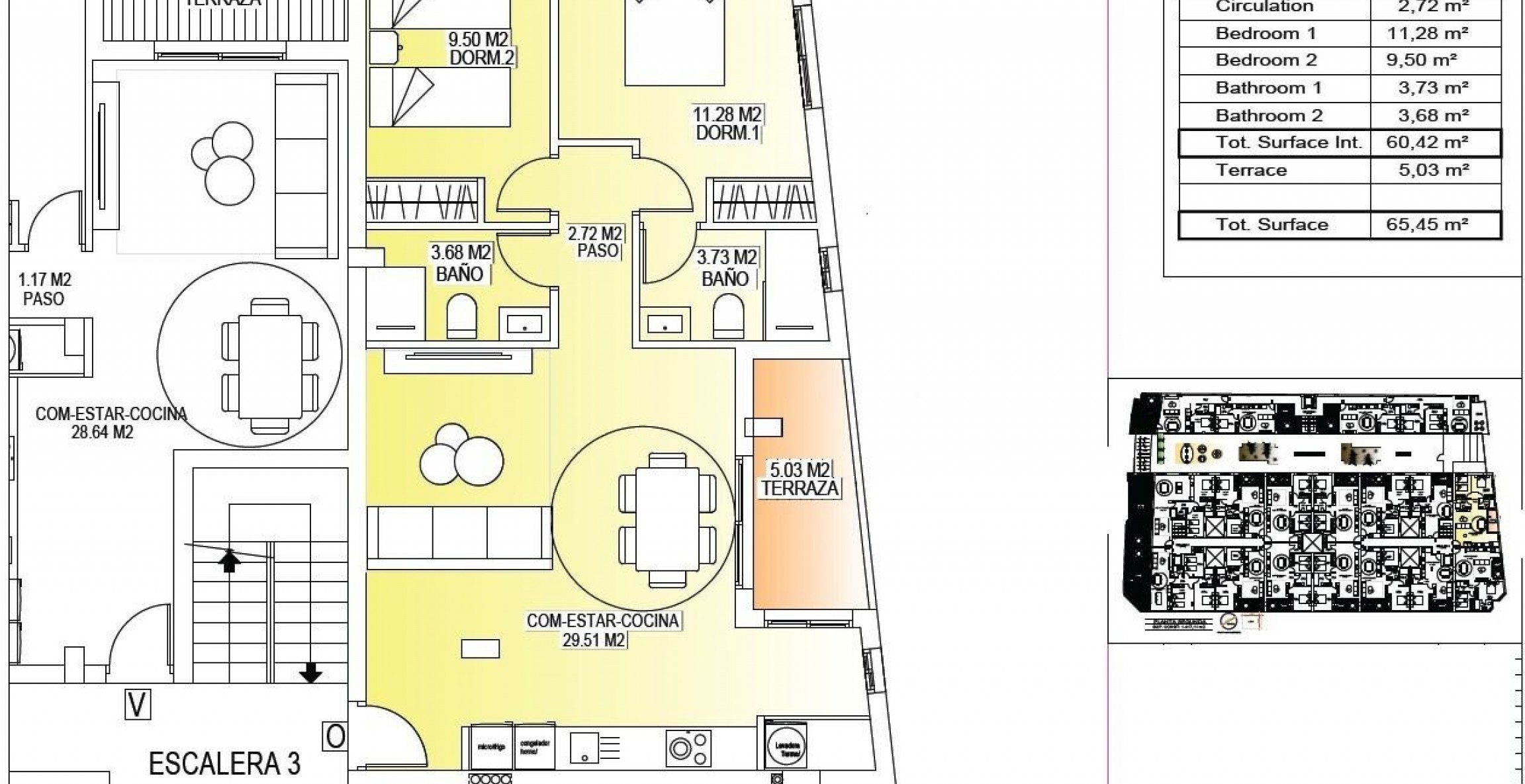 New Build - Penthouse - San Miguel de Salinas - Pueblo