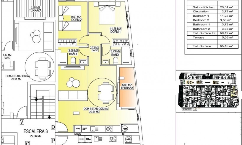 New Build - Penthouse - San Miguel de Salinas - Pueblo