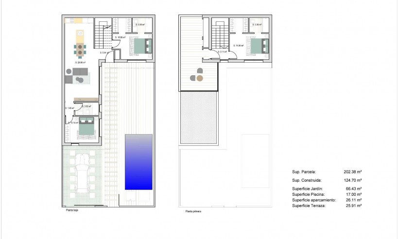 New Build - Town House - San Javier - Parque del Doce