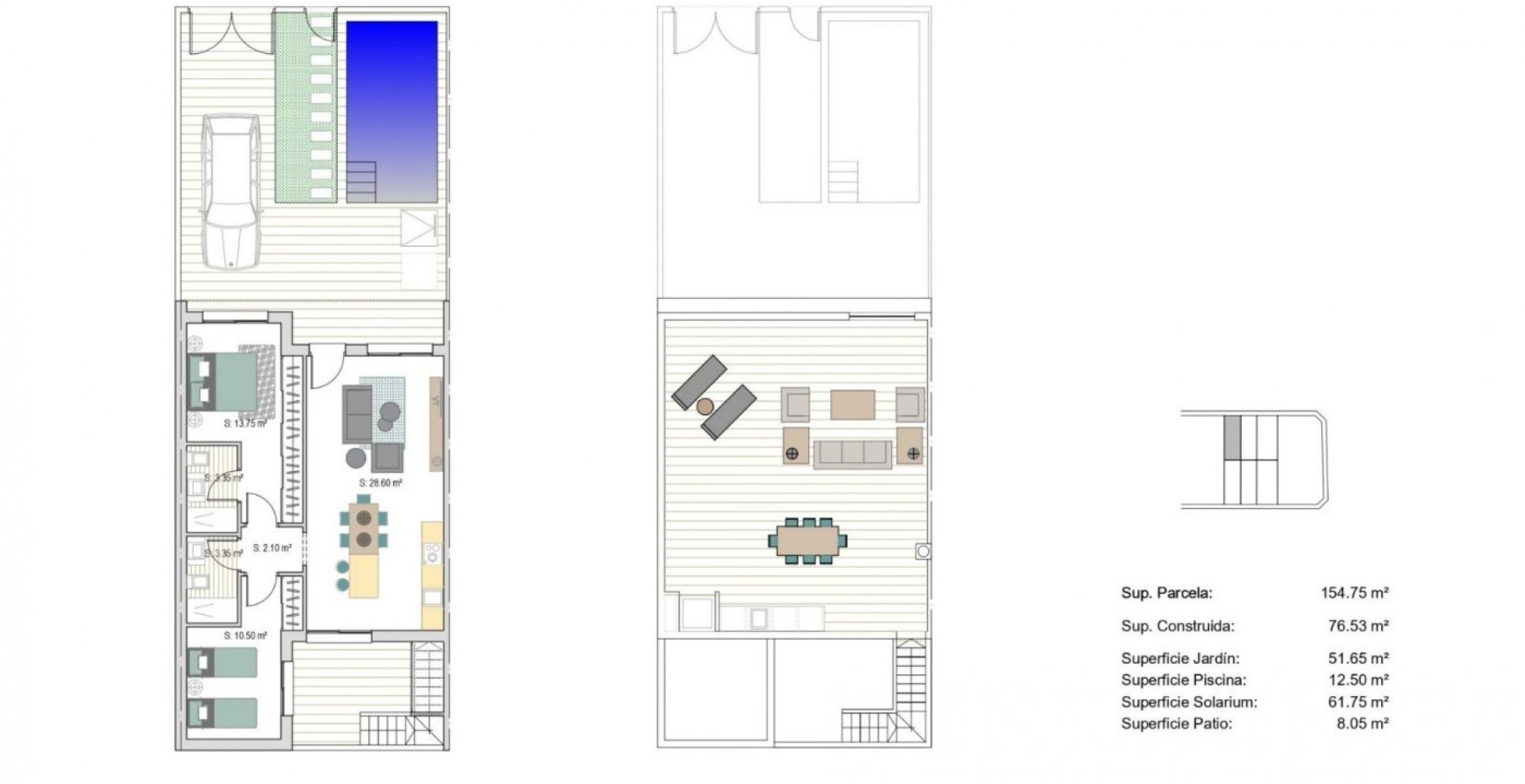 New Build - Town House - San Javier - Parque del Doce