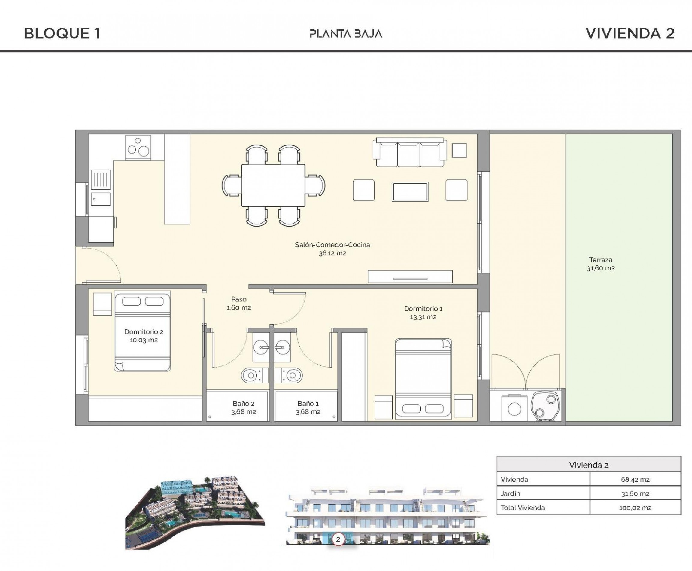 New Build - Apartment - Finestrat - Puig Campana Golf