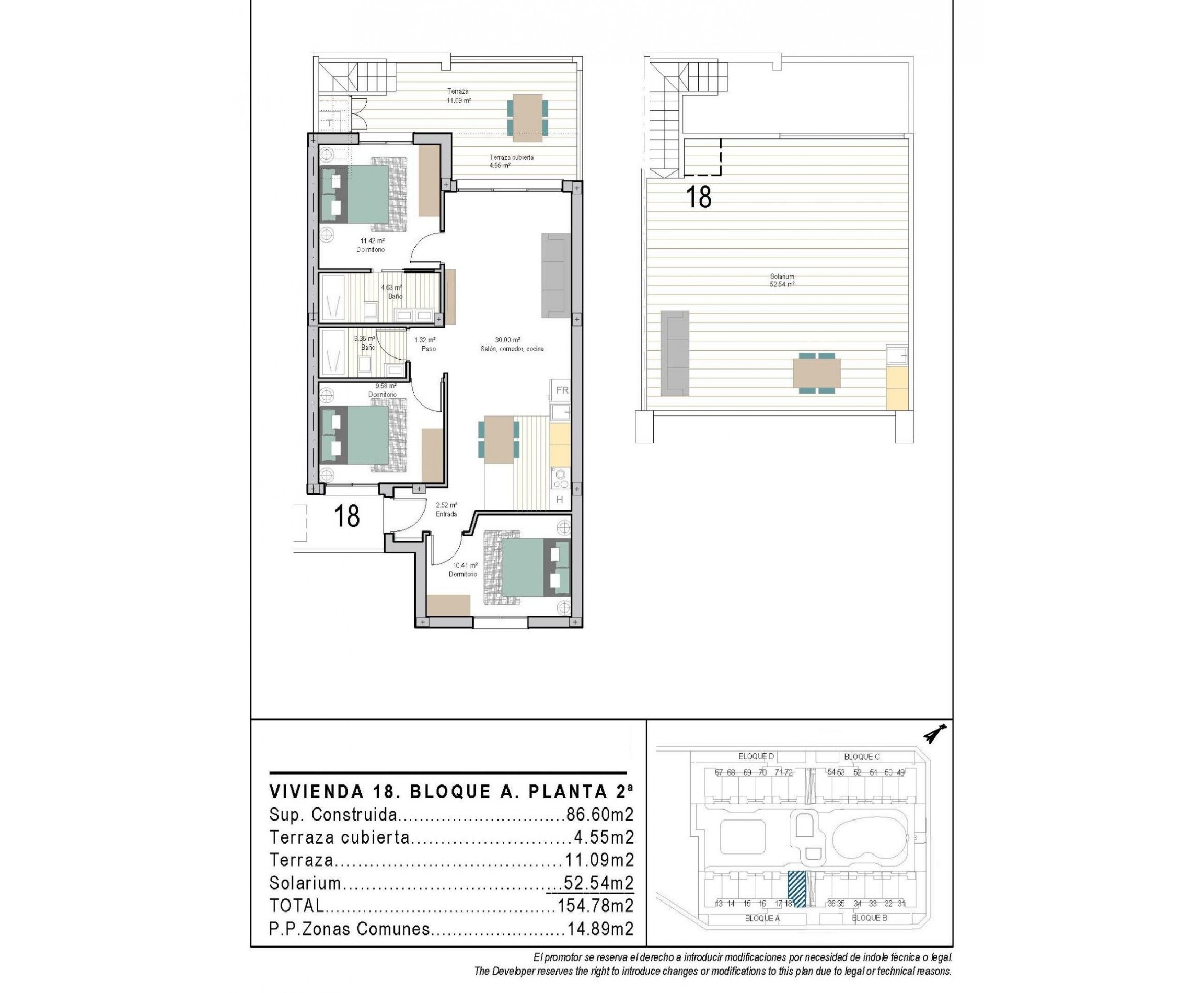 New Build - Penthouse - Torre Pacheco - San Cayetano