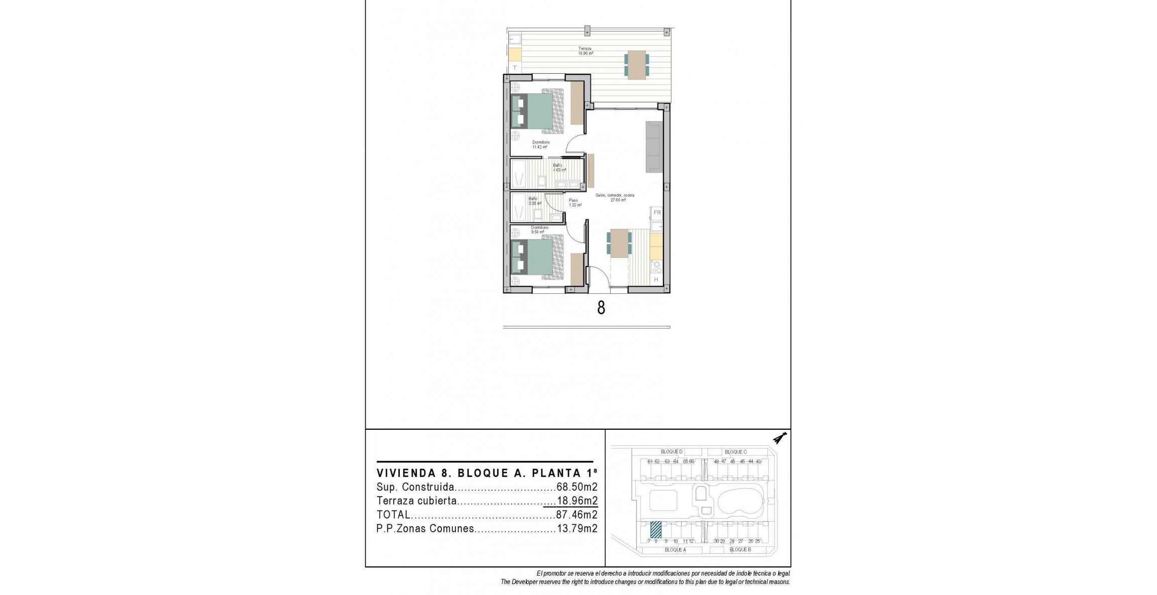 New Build - Apartment - Torre Pacheco - San Cayetano