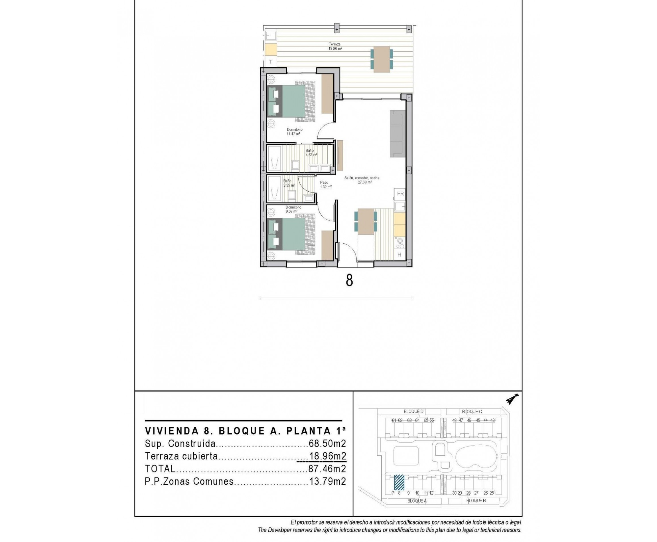 New Build - Apartment - Torre Pacheco - San Cayetano