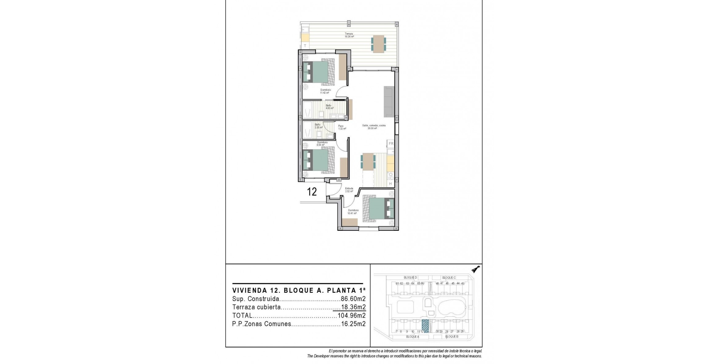 New Build - Apartment - Torre Pacheco - San Cayetano