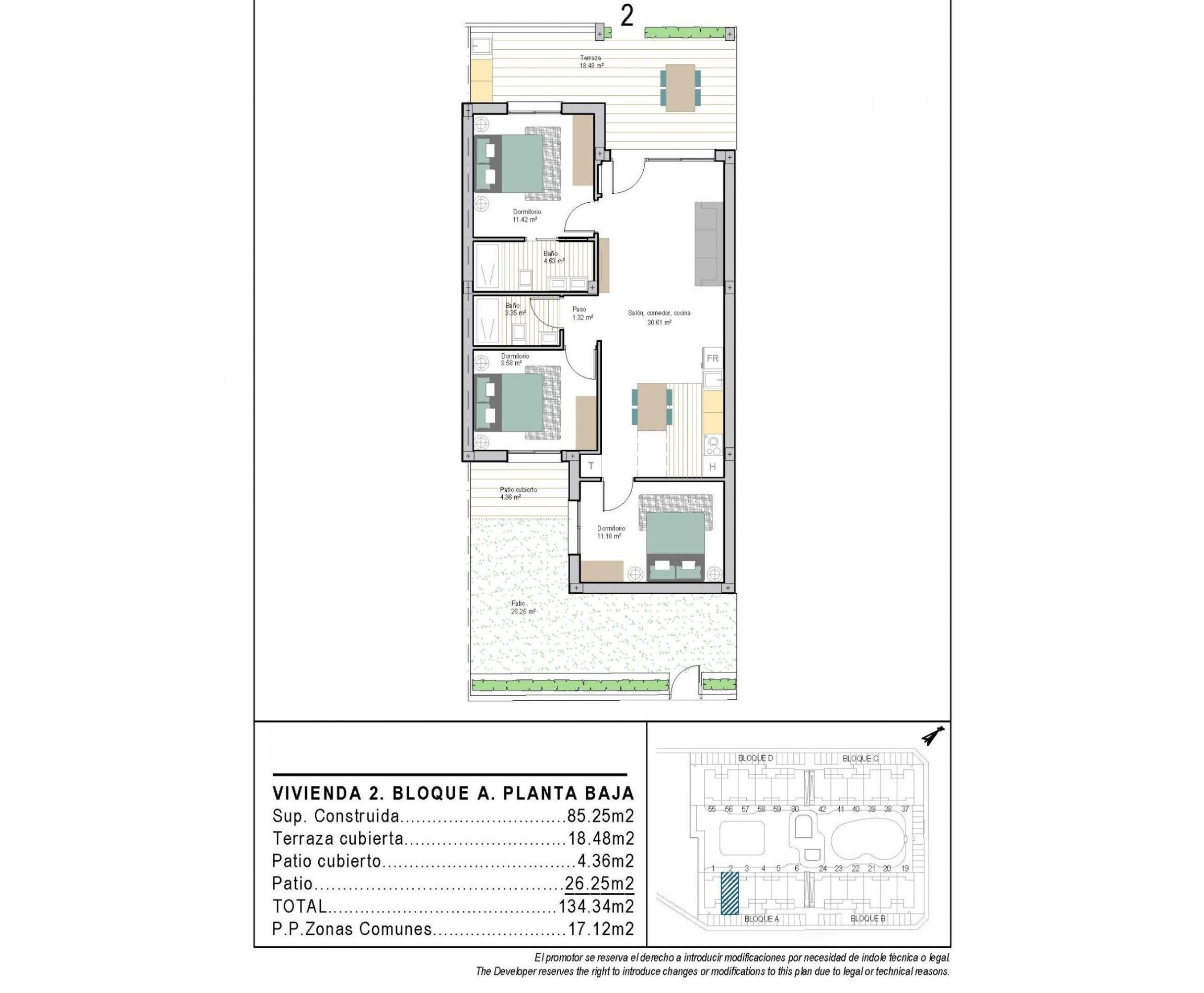 New Build - Apartment - Torre Pacheco - San Cayetano