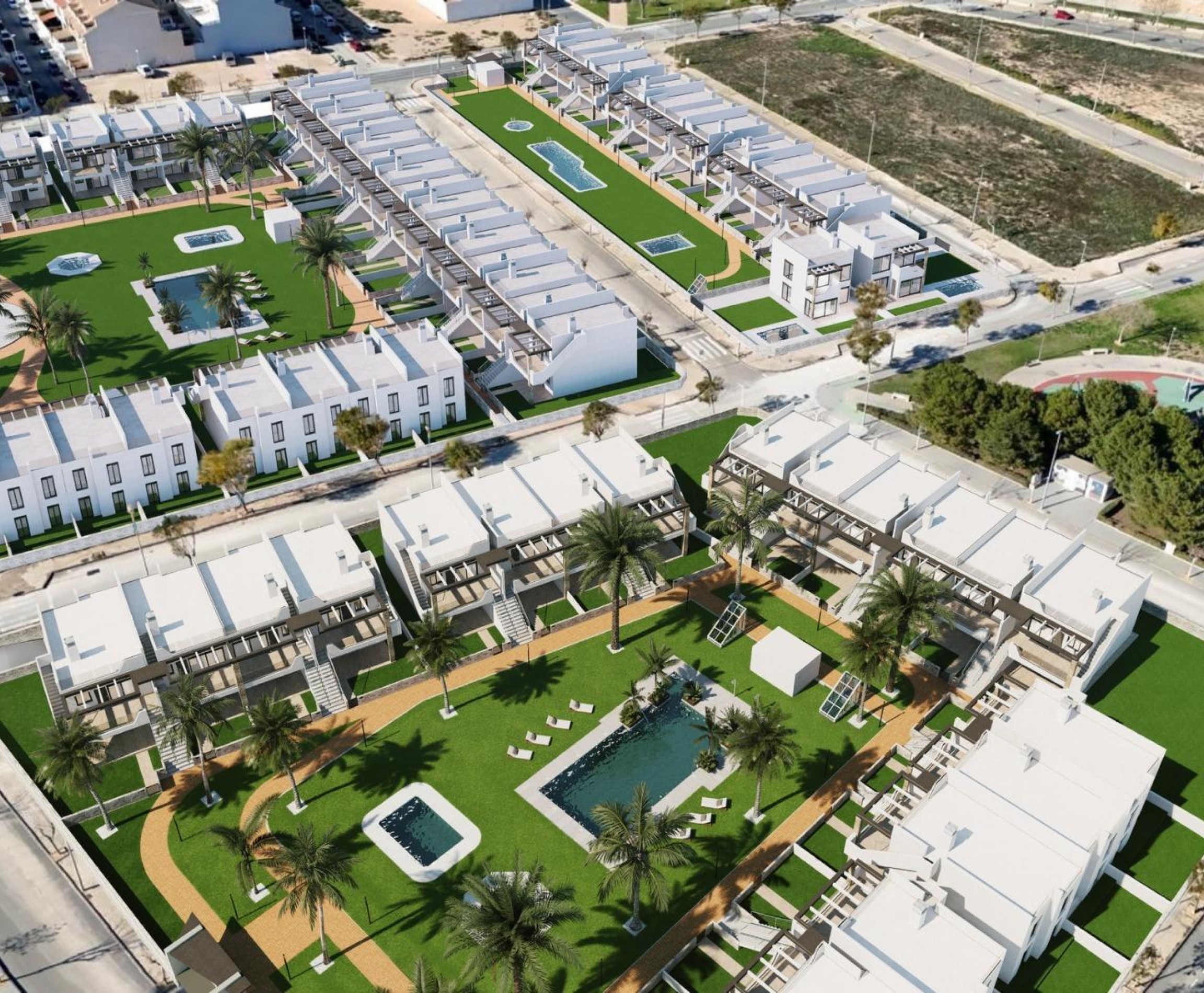 Bungalow - New Build - Pilar de la Horadada - pueblo