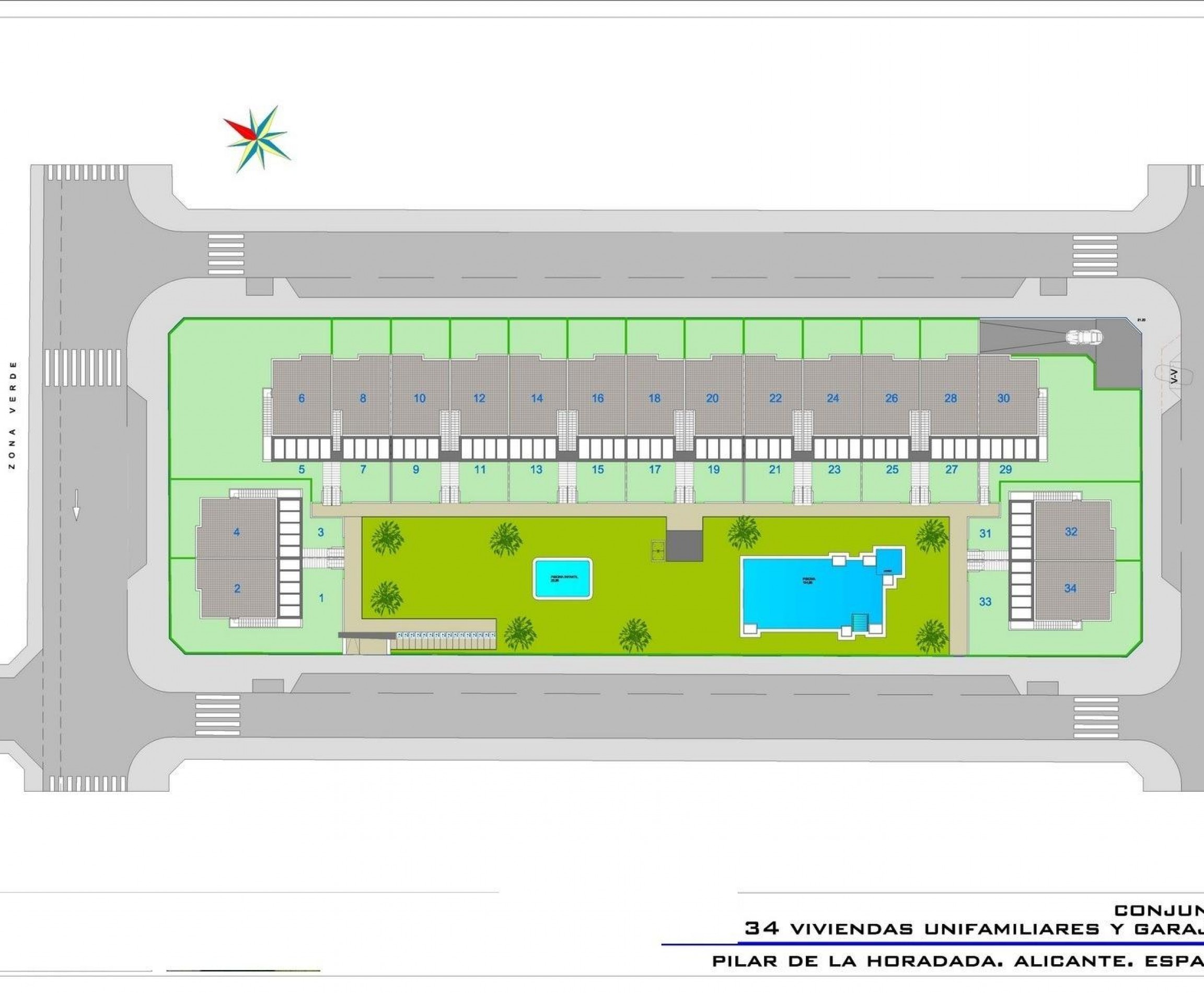 New Build - Bungalow - Pilar de la Horadada - pueblo