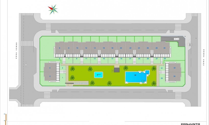 New Build - Bungalow - Pilar de la Horadada - pueblo