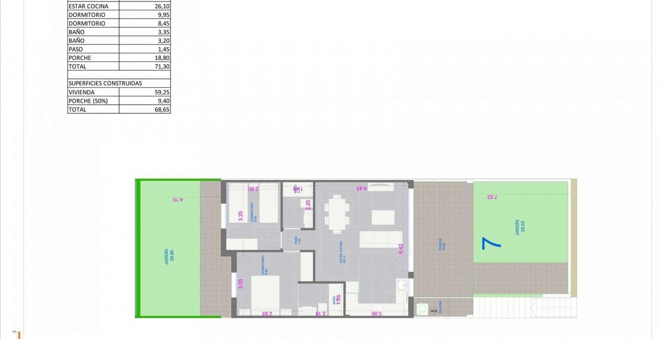 New Build - Bungalow - Pilar de la Horadada - pueblo