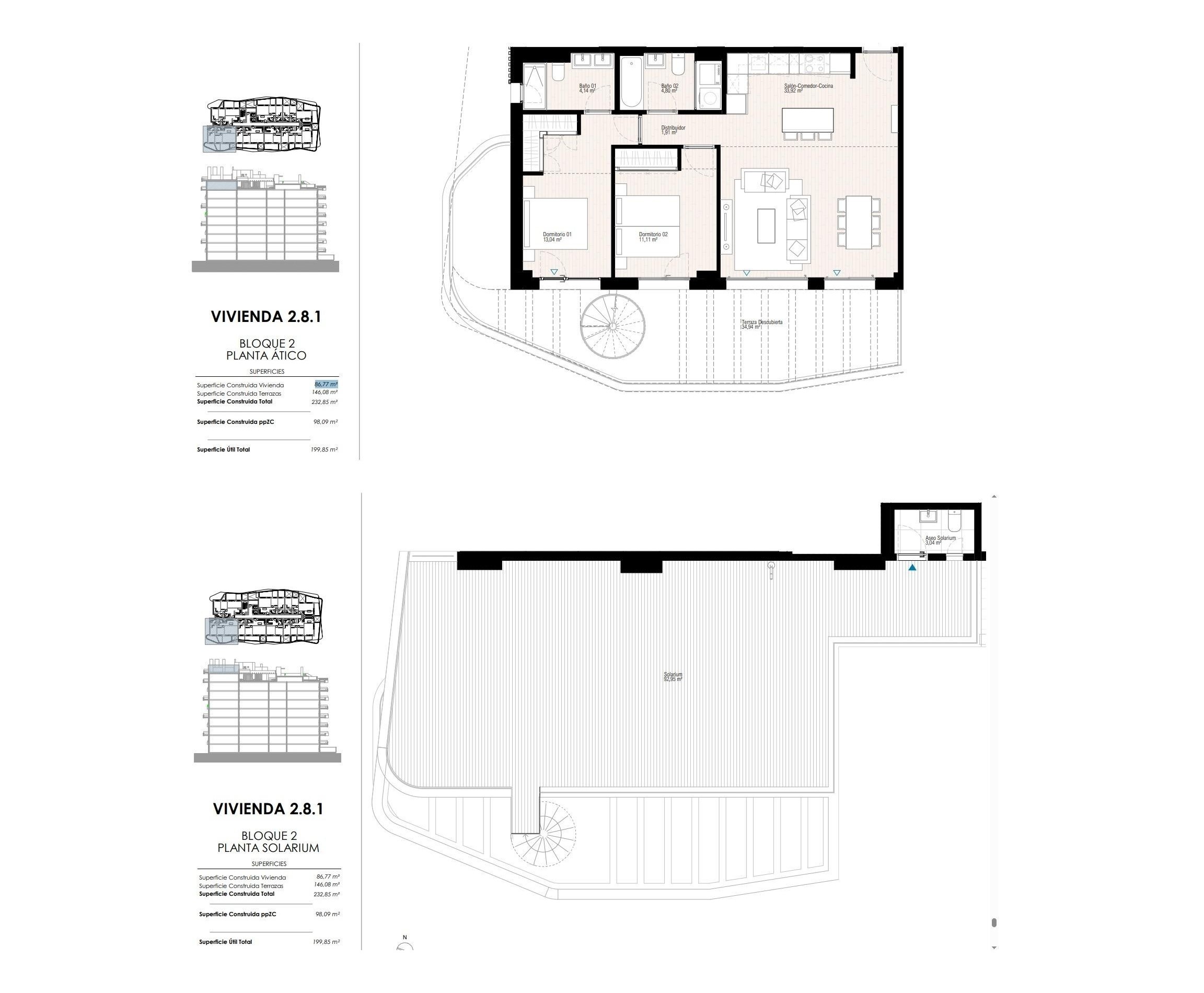 New Build - Penthouse - Villajoyosa - Playa del Torres