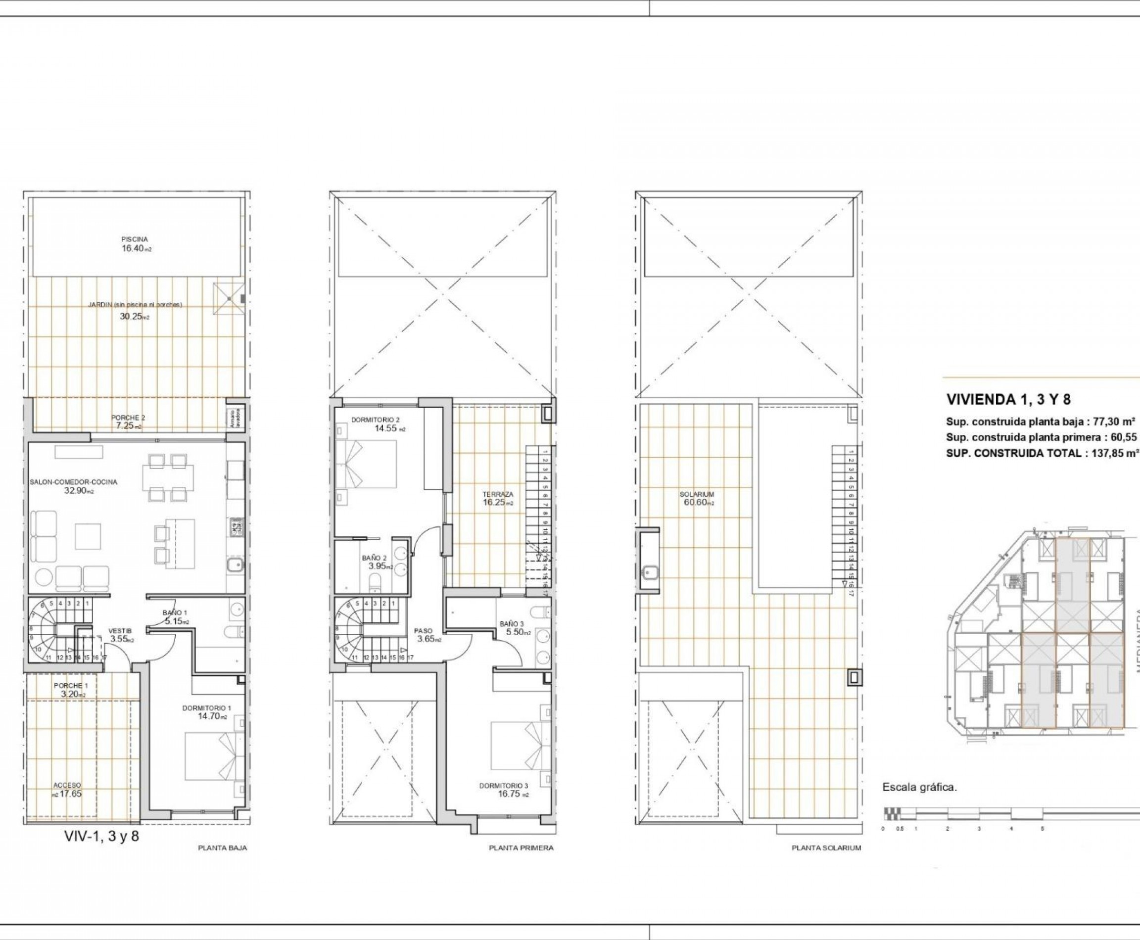 New Build - Town House - San Javier - pueblo