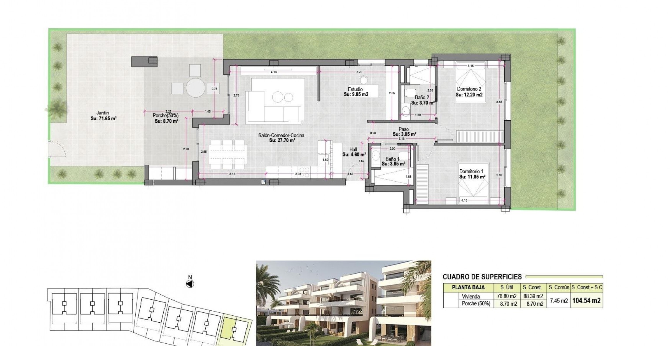 New Build - Apartment - Alhama De Murcia - Condado De Alhama