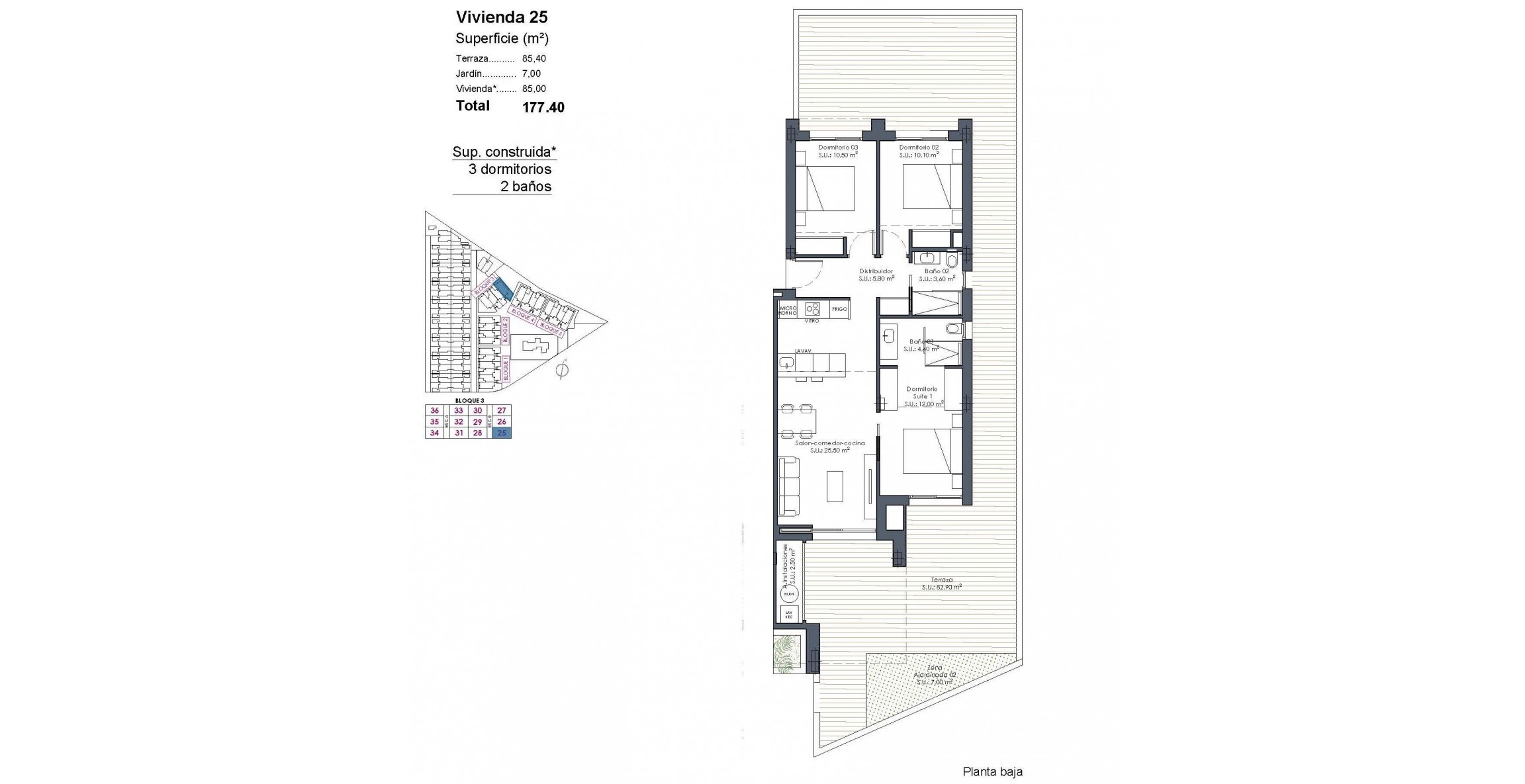 New Build - Apartment - Los Alcázares - Serena Golf