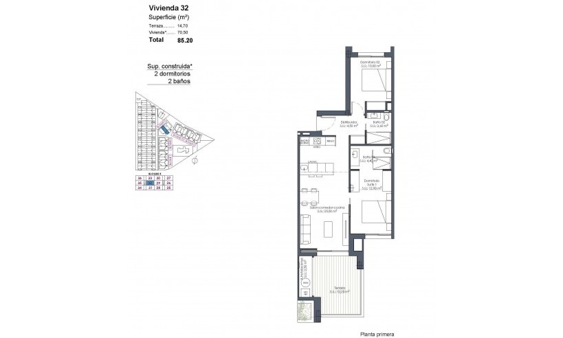 New Build - Apartment - Los Alcázares - Serena Golf