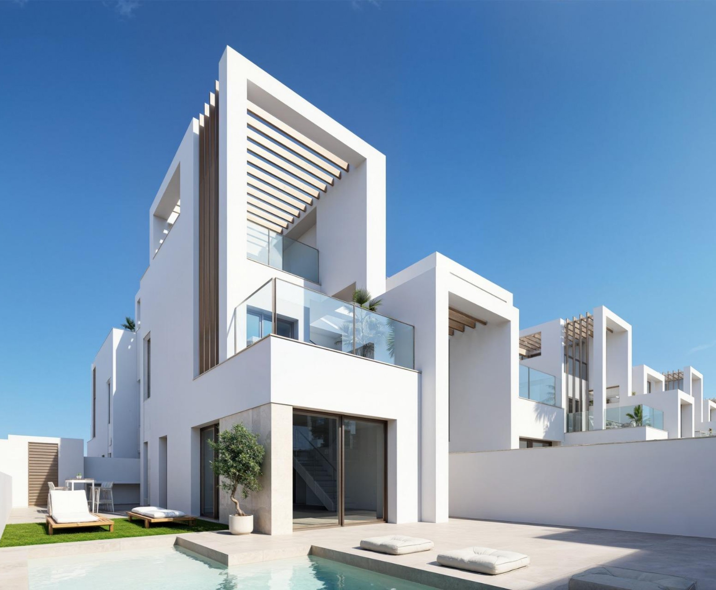 New Build - Quad House - Los Alcázares - Serena Golf