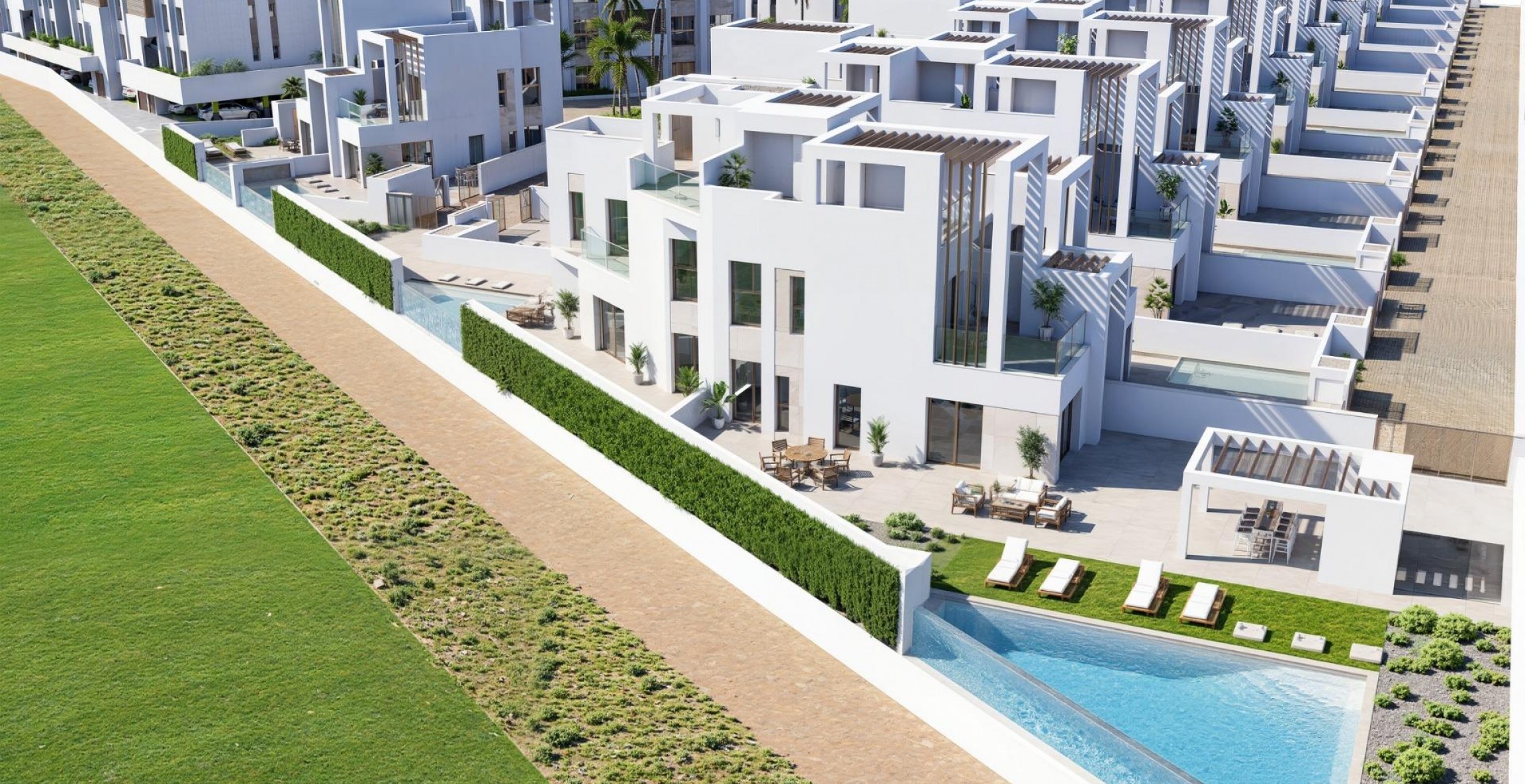 New Build - Quad House - Los Alcázares - Serena Golf