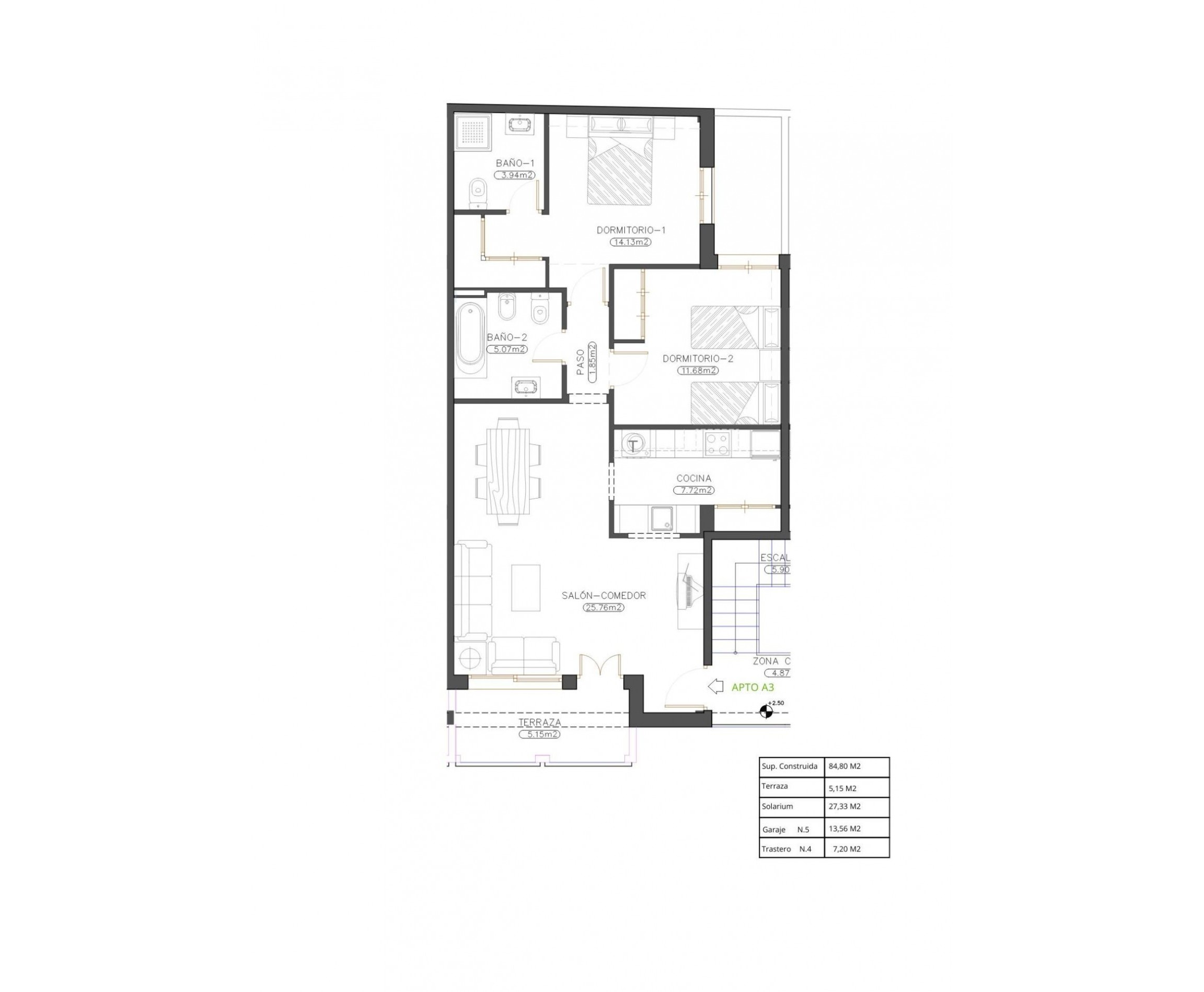 New Build - Penthouse - Cuevas Del Almanzora - Herrerias