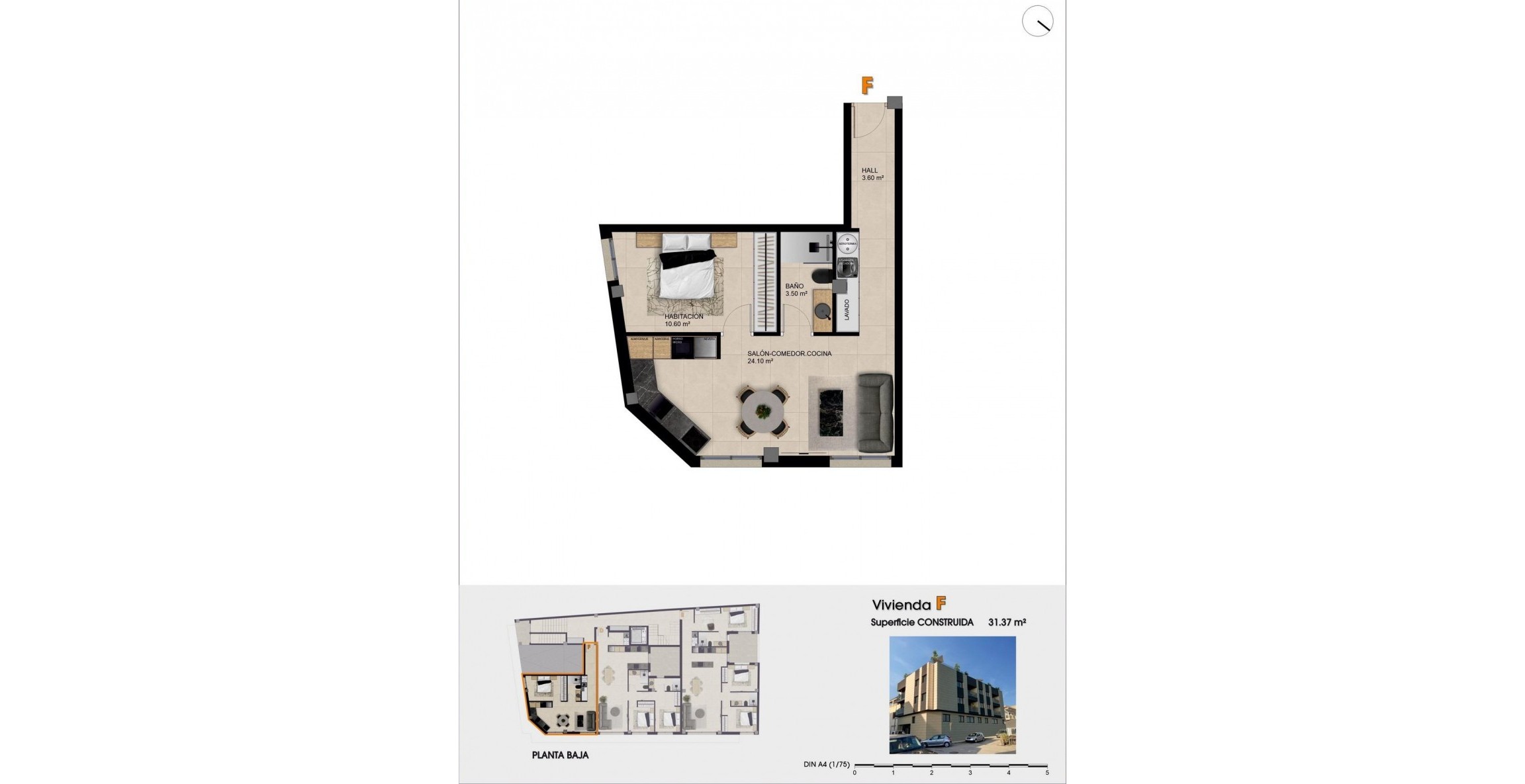 New Build - Apartment - Catral - pueblo