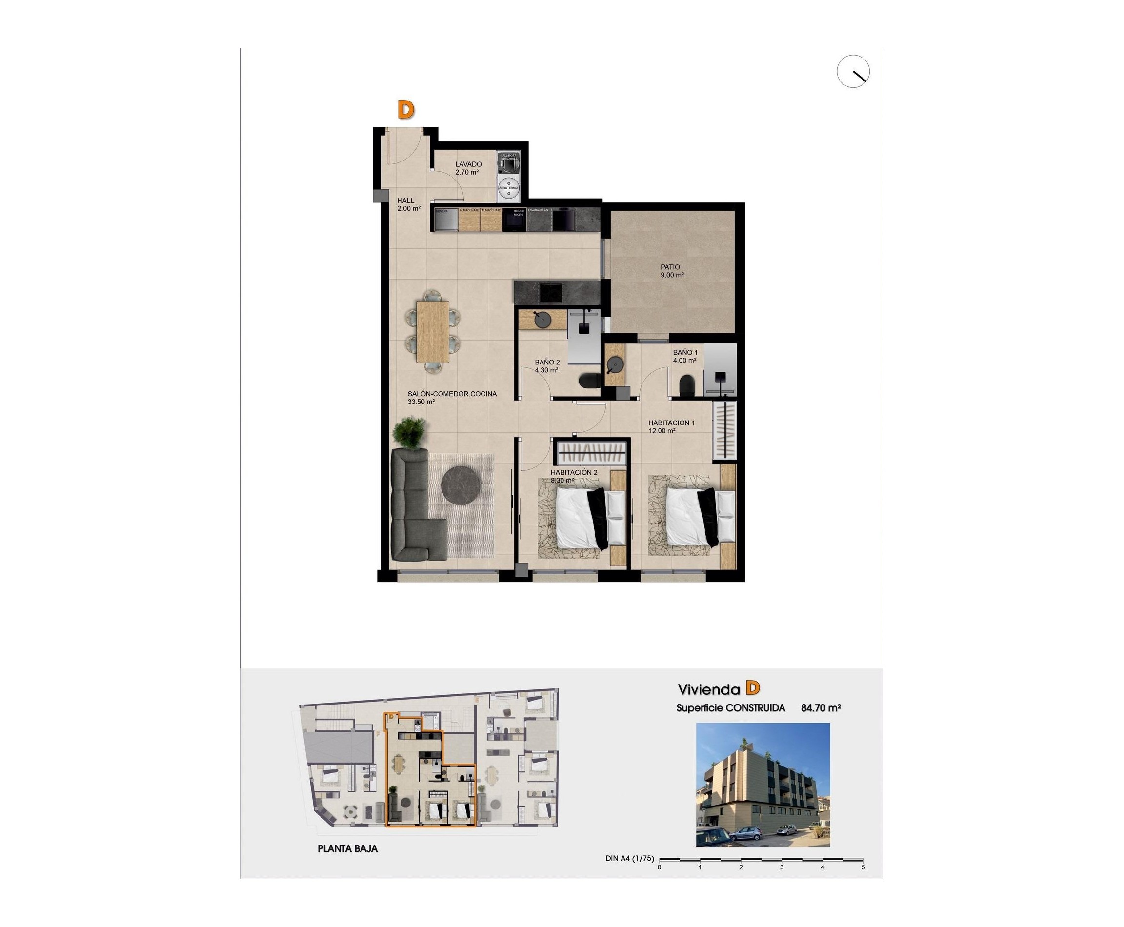 New Build - Apartment - Catral - pueblo
