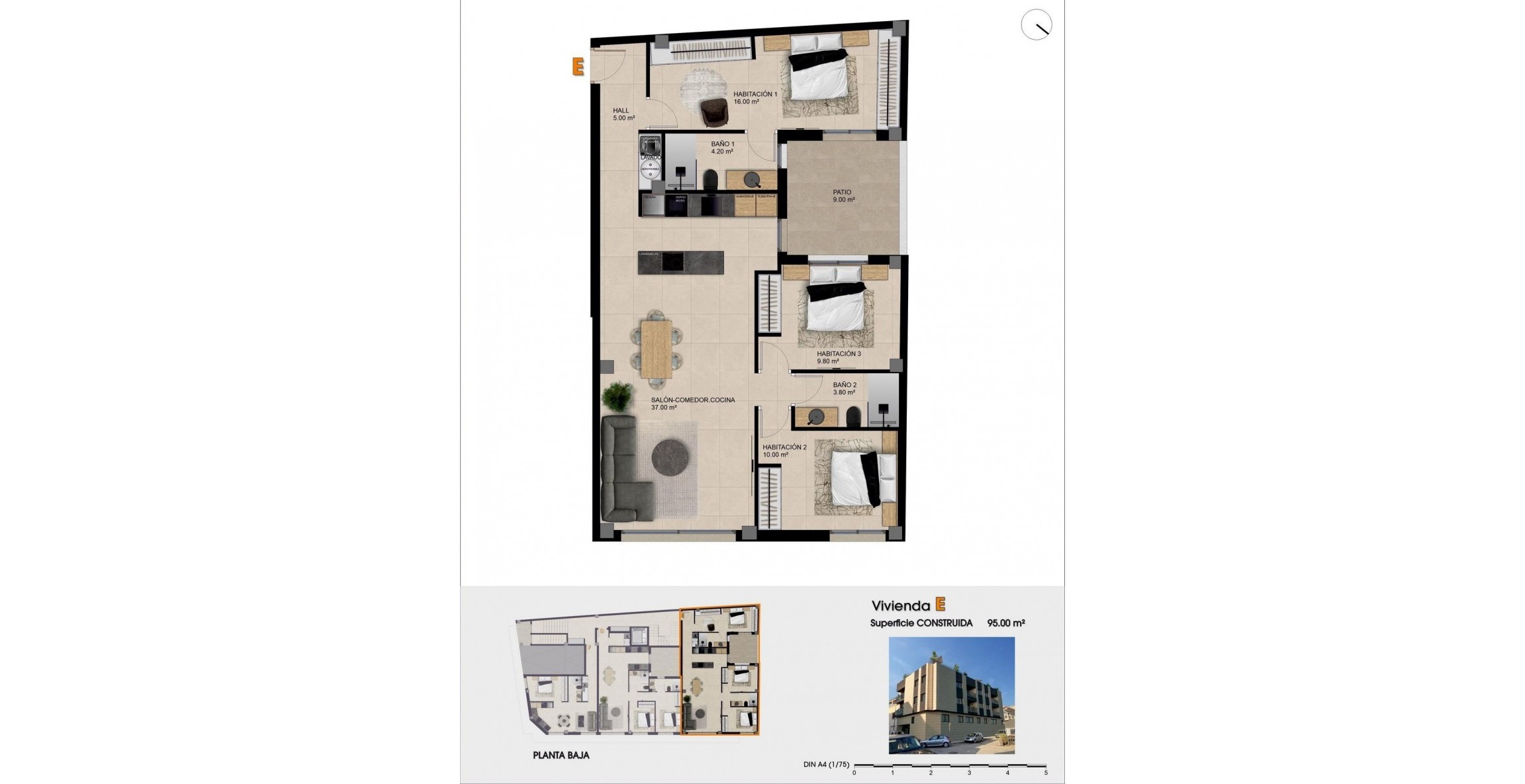 New Build - Apartment - Catral - pueblo