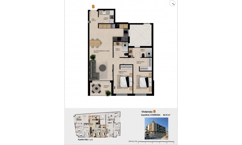 New Build - Apartment - Catral - pueblo