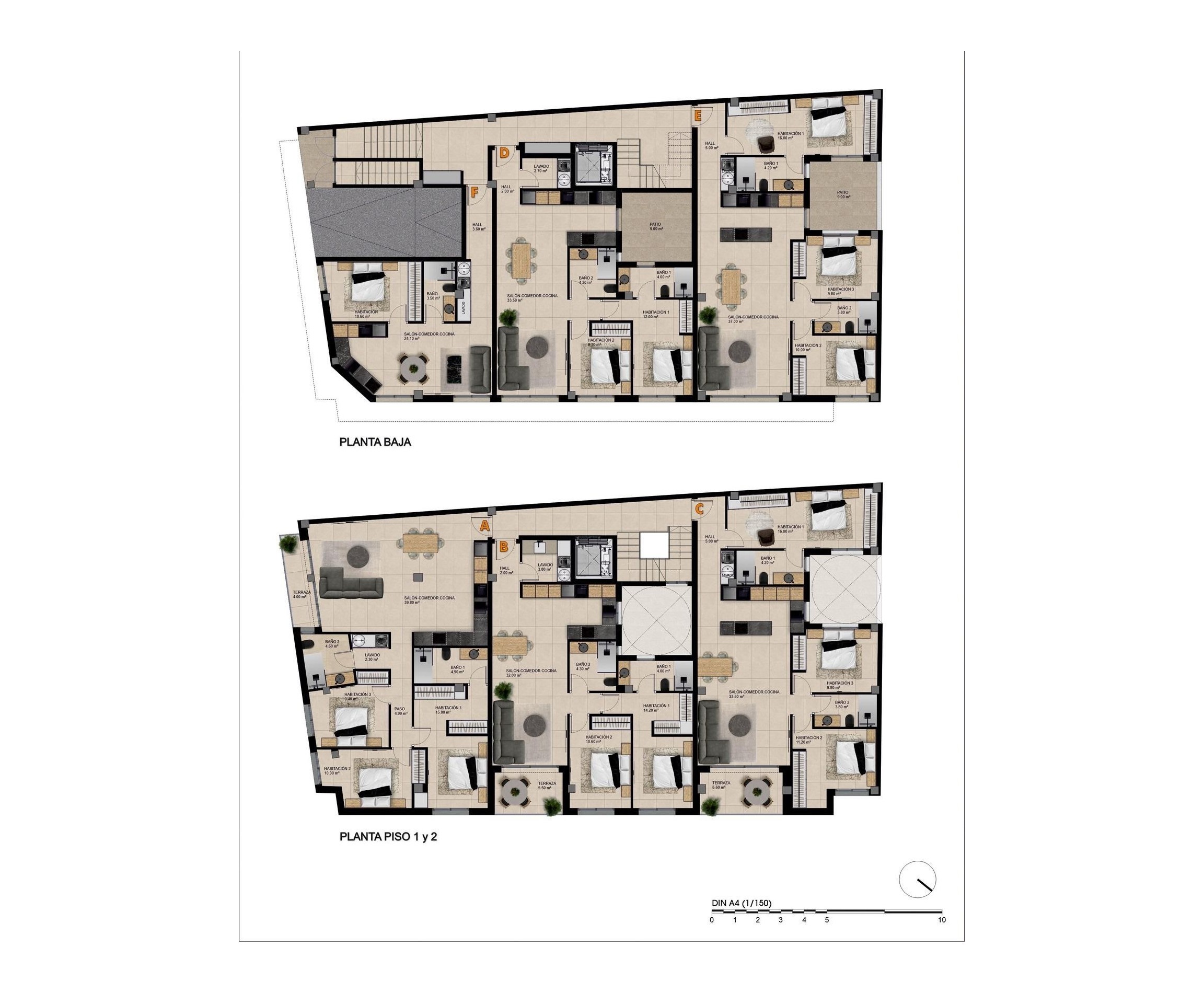 New Build - Apartment - Catral - pueblo
