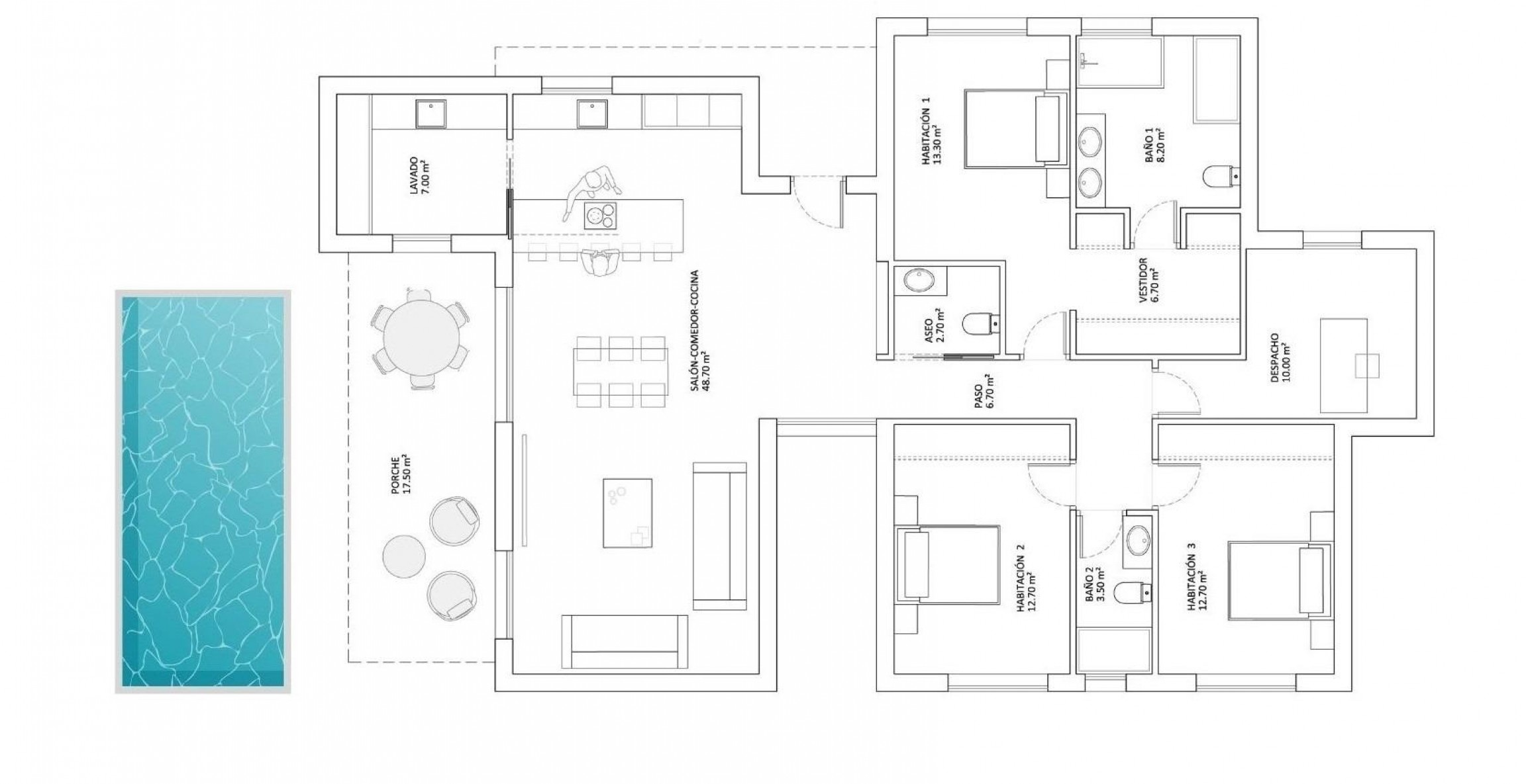 Nybyggnation - Villa - Monforte del Cid - La capitana