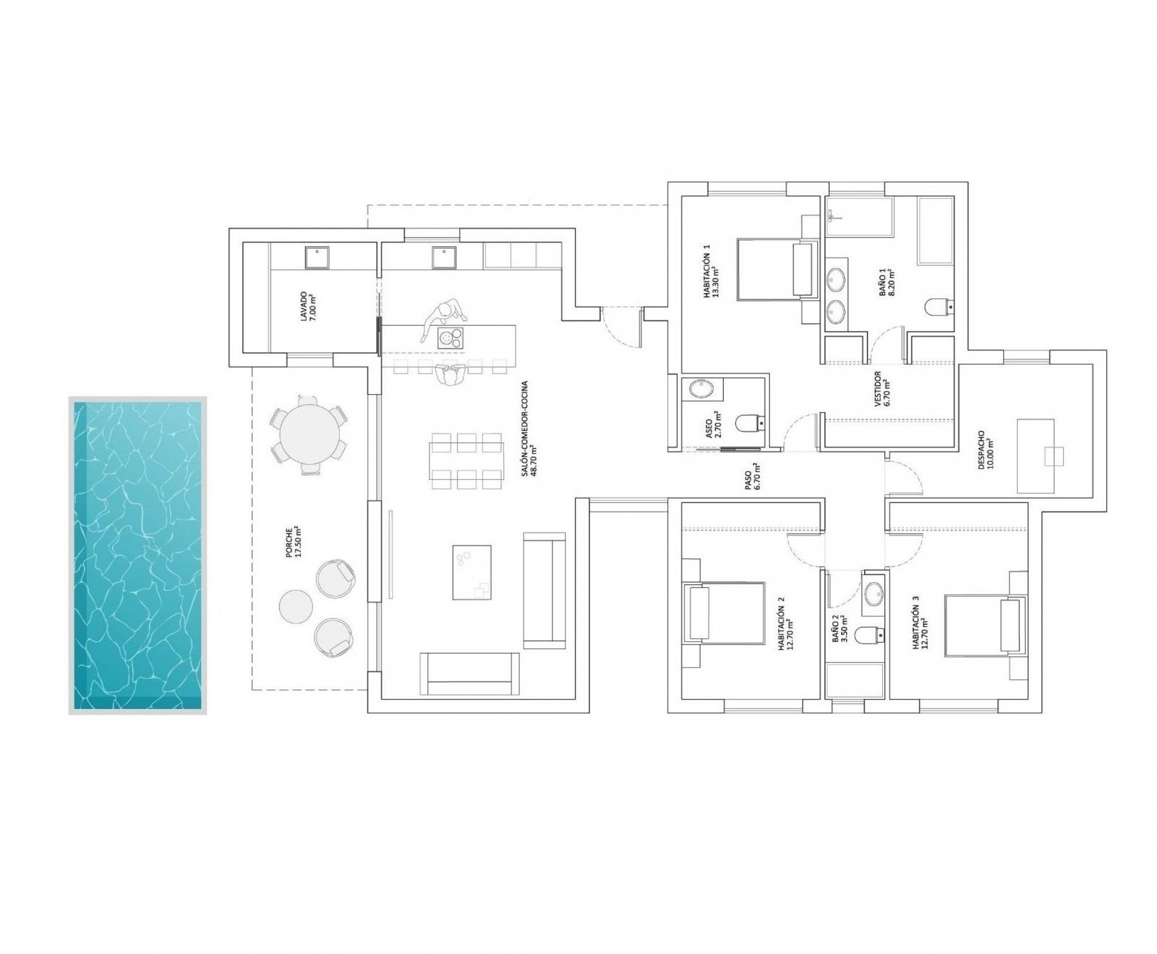 Nybyggnation - Villa - Monforte del Cid - La capitana