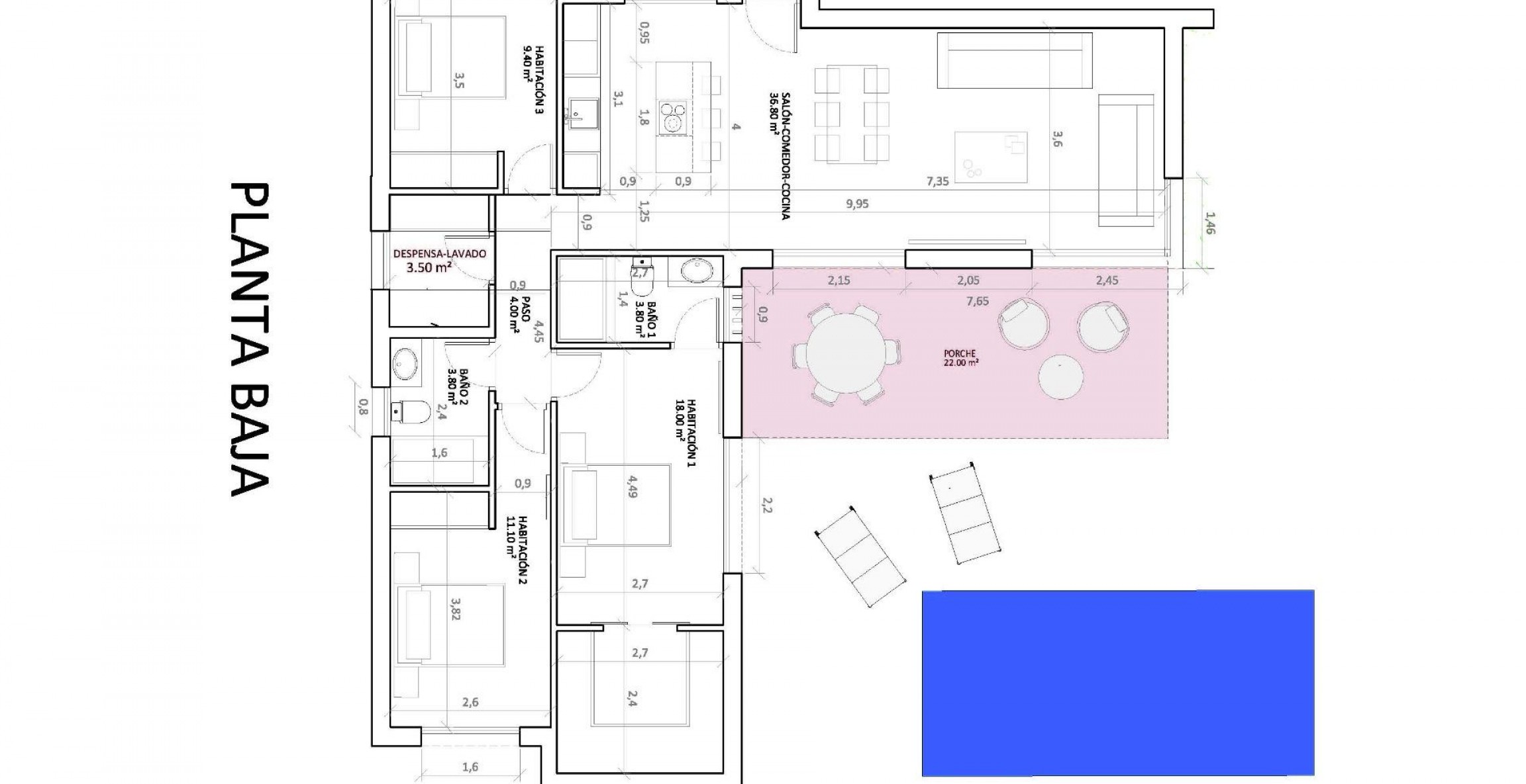 Nybyggnation - Villa - Monforte del Cid - La capitana