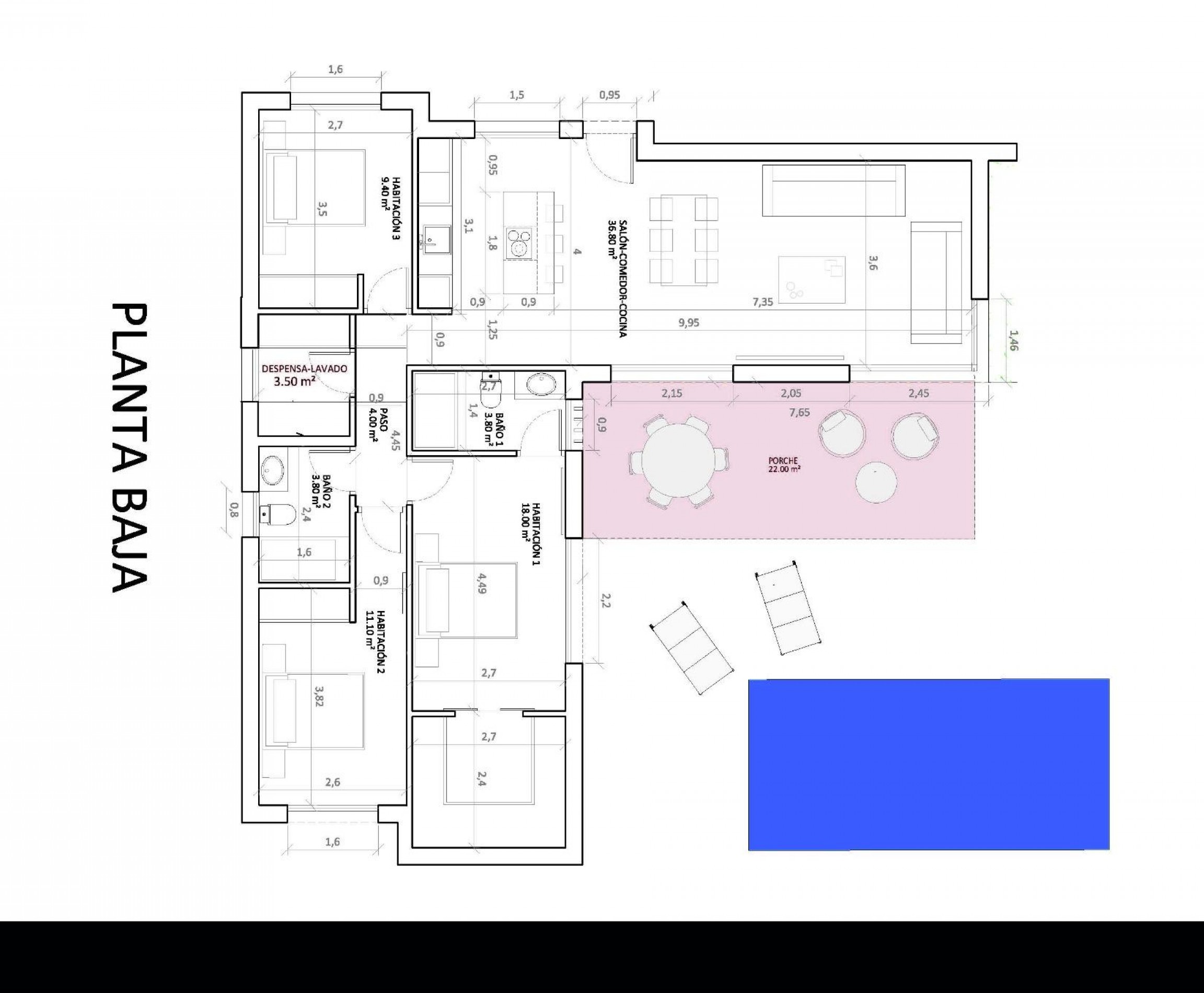 Nybyggnation - Villa - Monforte del Cid - La capitana