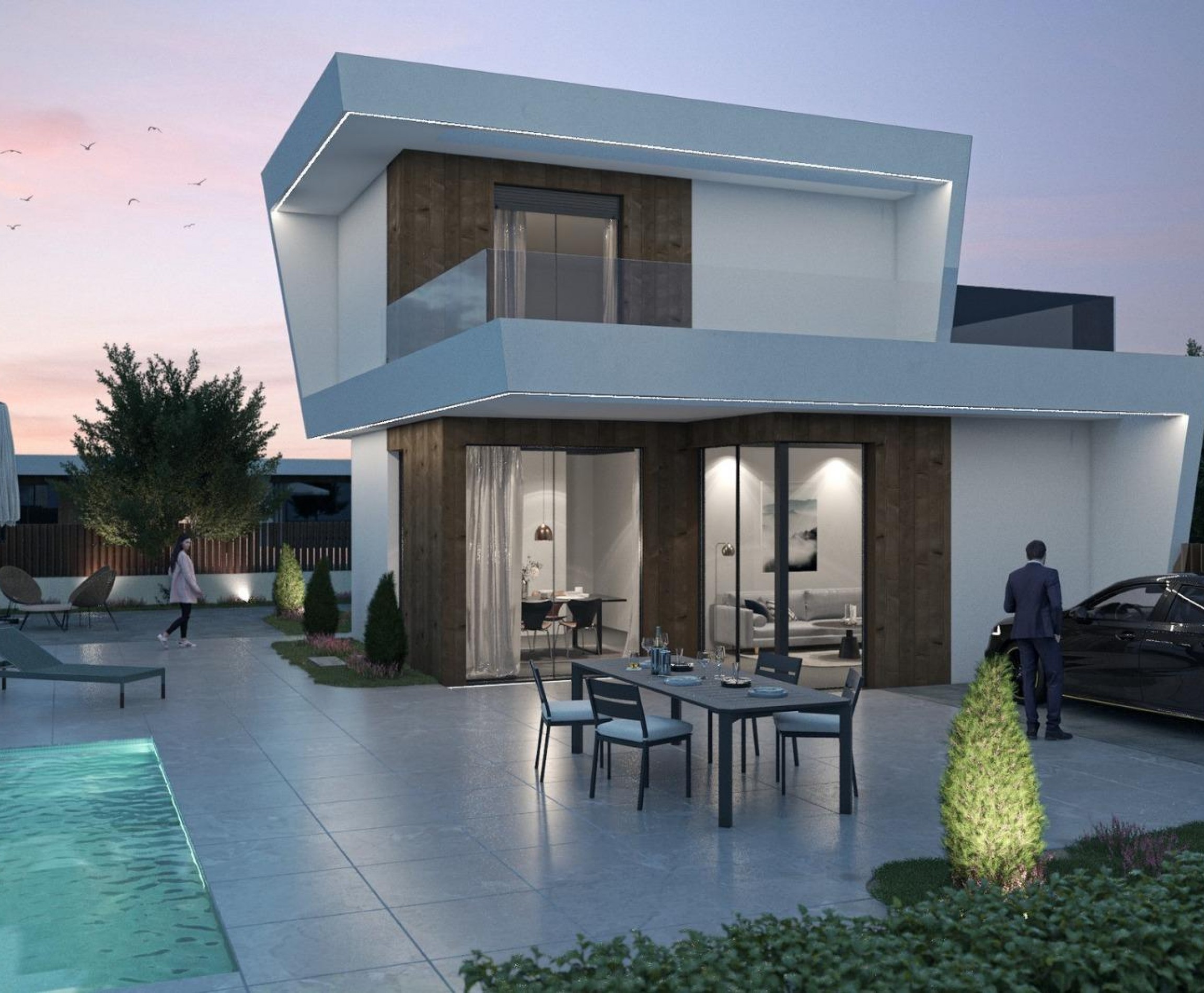 Nybyggnation - Villa - Baños y Mendigo - Altaona Golf