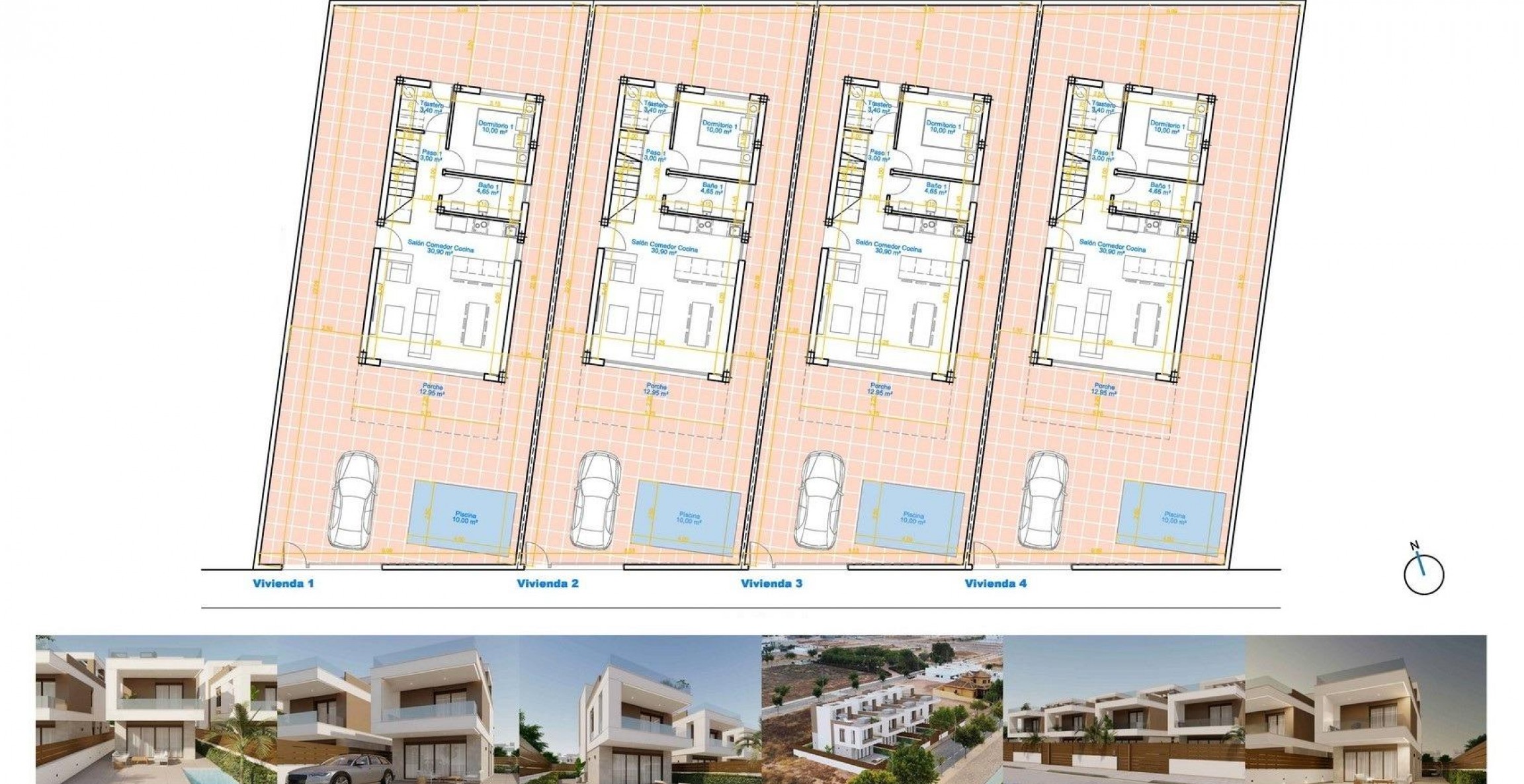 New Build - Villa - Pilar de la Horadada - pueblo
