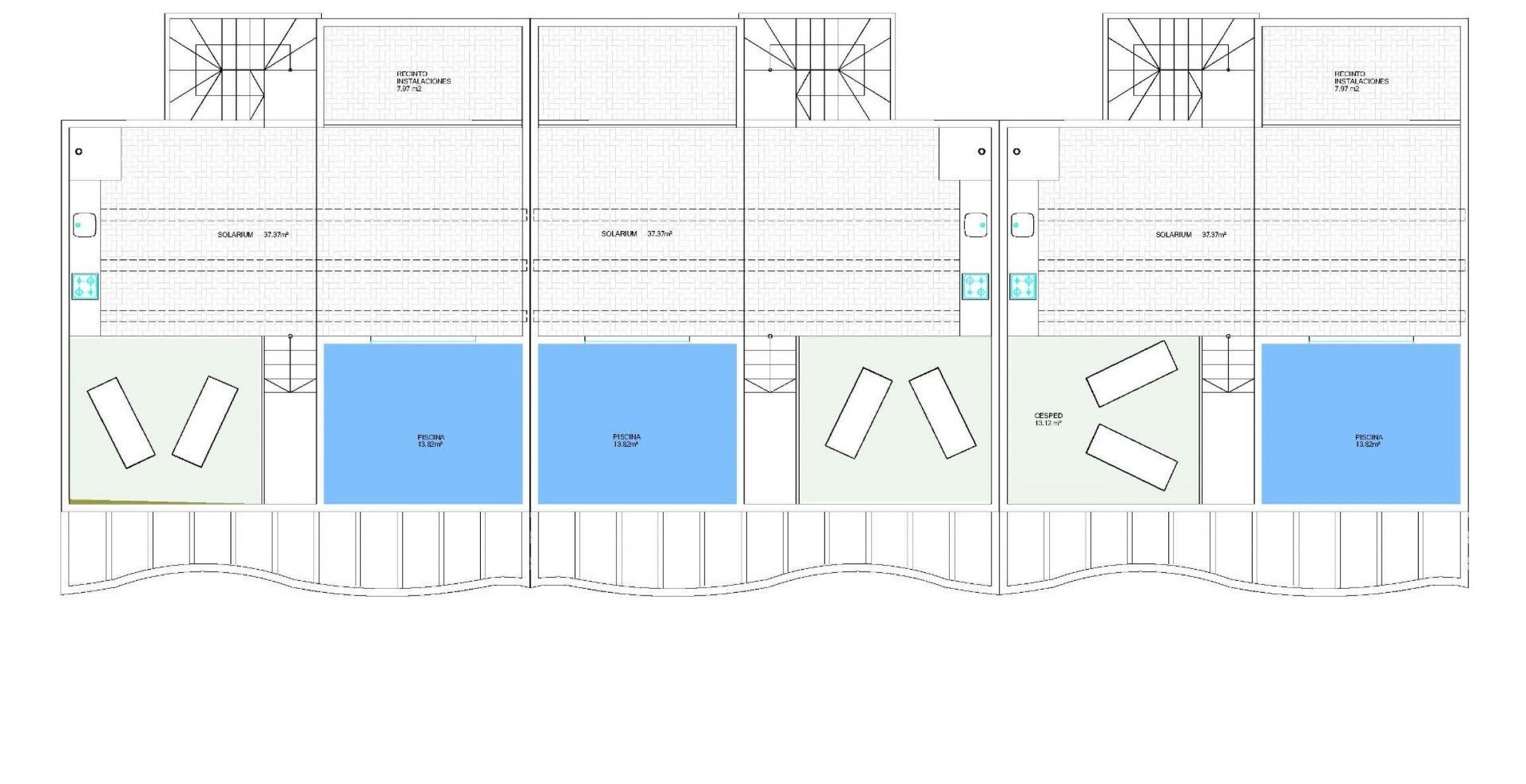 New Build - Bungalow - Pilar de la Horadada - parques de Andromeda
