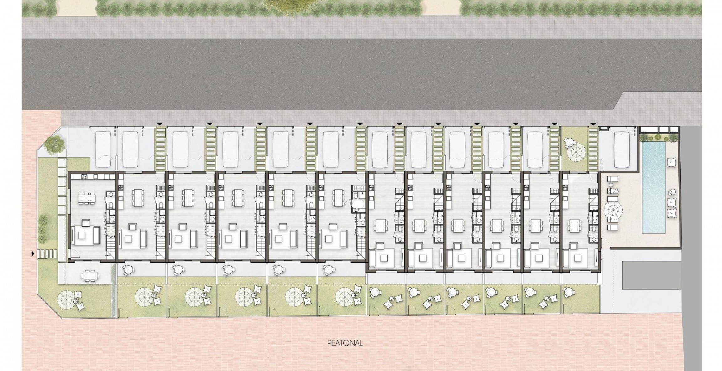 Nybyggnation - Town House - Pilar de la Horadada - pueblo