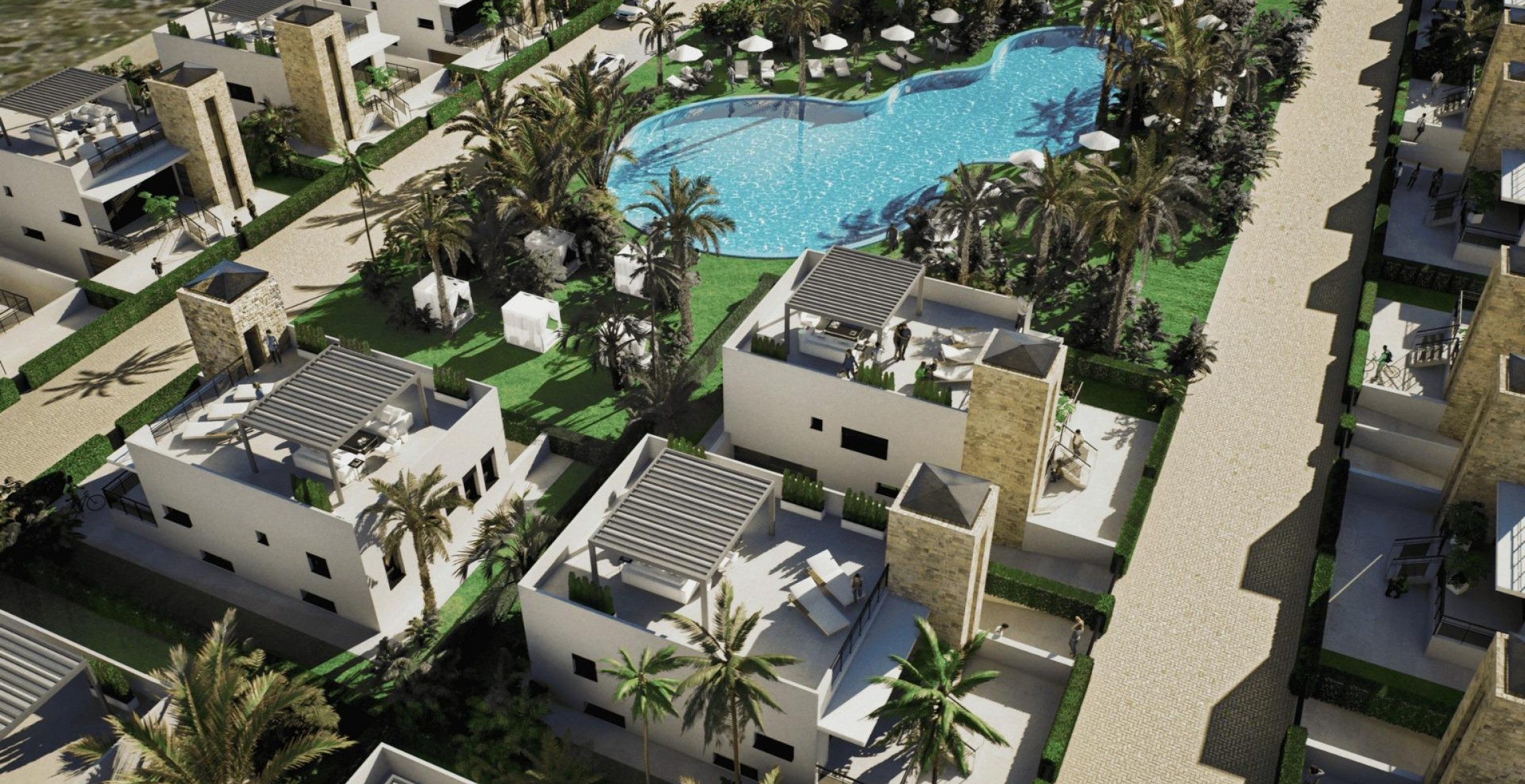 Nybyggnation - Villa - Mazarron - Camposol Golf