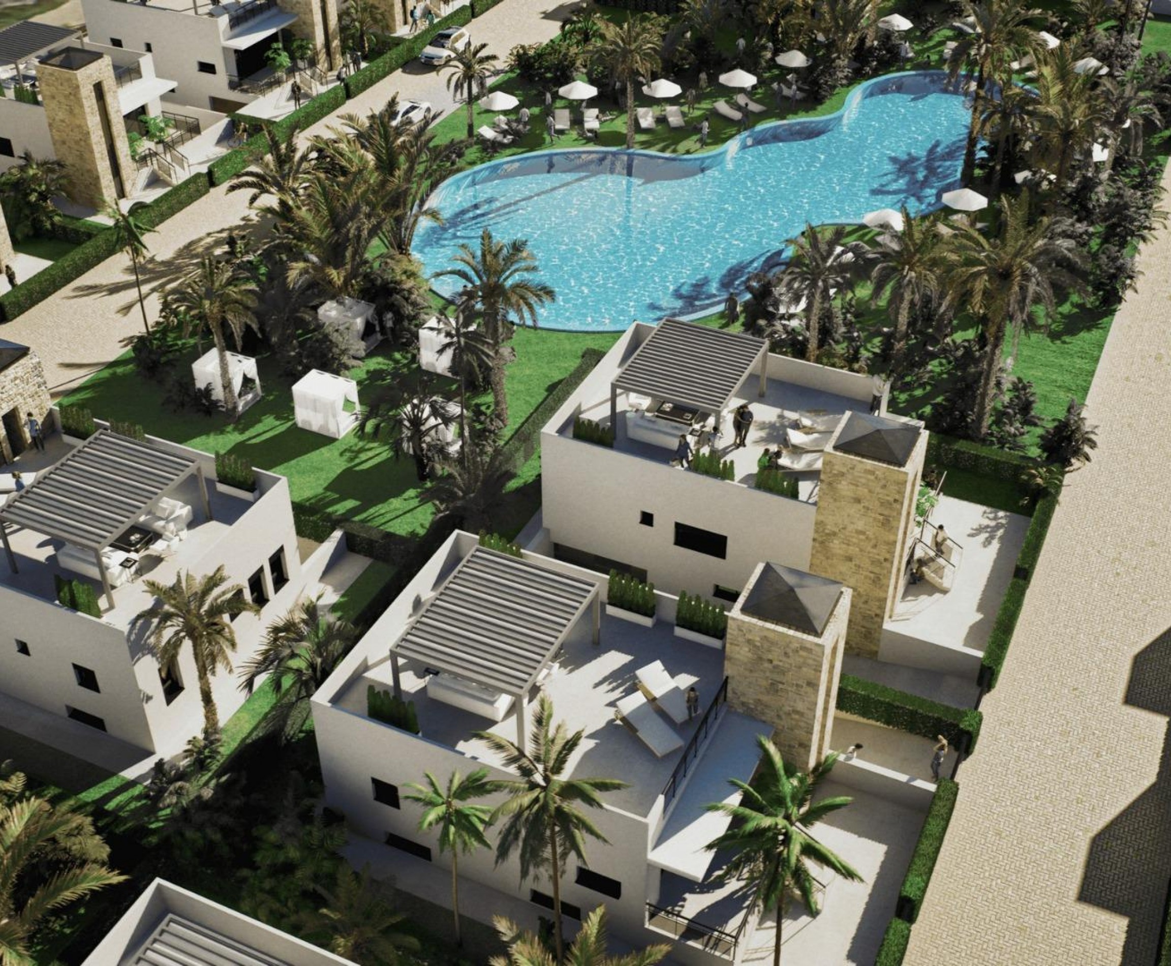 Nybyggnation - Villa - Mazarron - Camposol Golf